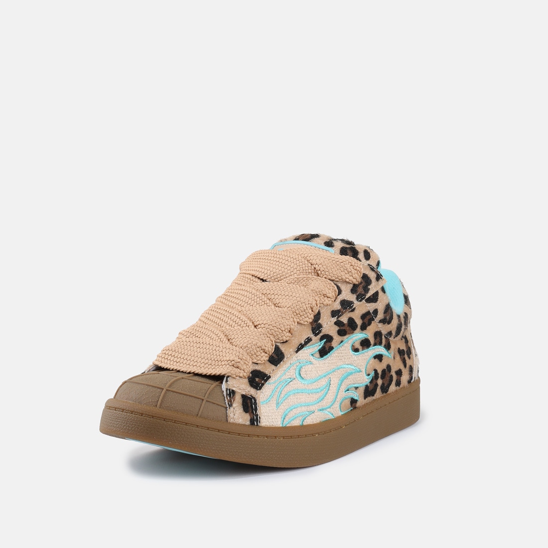 Buffalo Sneaker "LIBERTY FLAME" Trend-Sneaker mit Flammenmotiv im Leo-Look