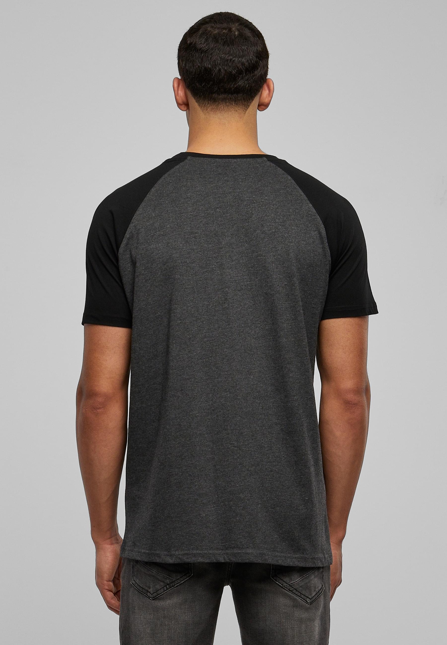 URBAN CLASSICS T-Shirt »Urban Classics Herren Raglan Contrast Tee«, (1 tlg.)