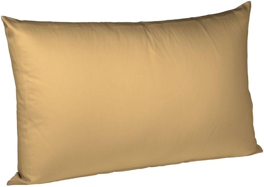 fleuresse Kissenbezug "Colours Mako Satin, 100% Baumwolle, mit Reißverschluss" Mako Satin, glänzend, glatt, Premium Qualität