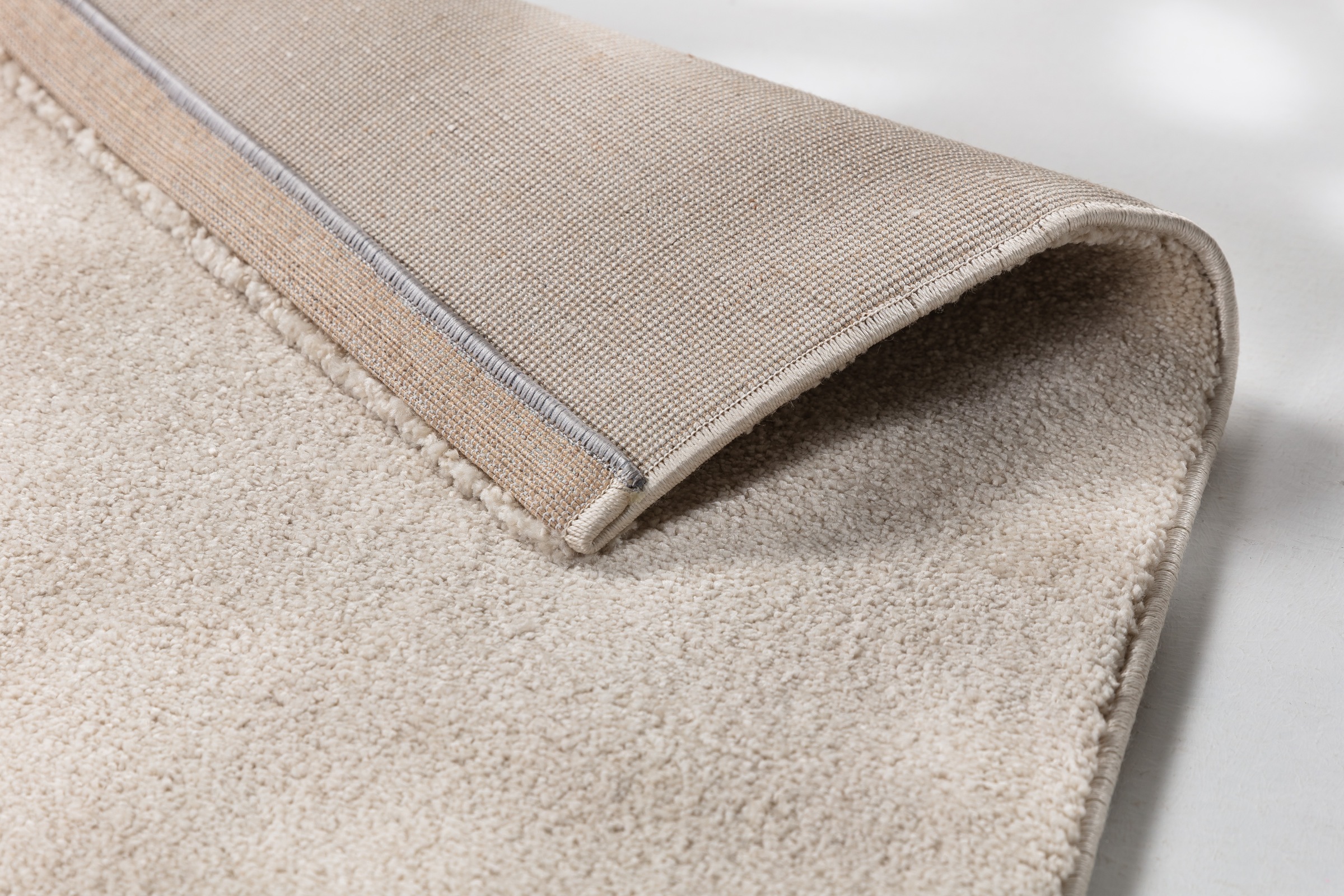 Thumbnail - ASTRA Teppich "Domaso 250" rechteckig 18 mm Höhe pastell Farben, weiche Haptik, uni, leichter Glanz,Wohnzimmer