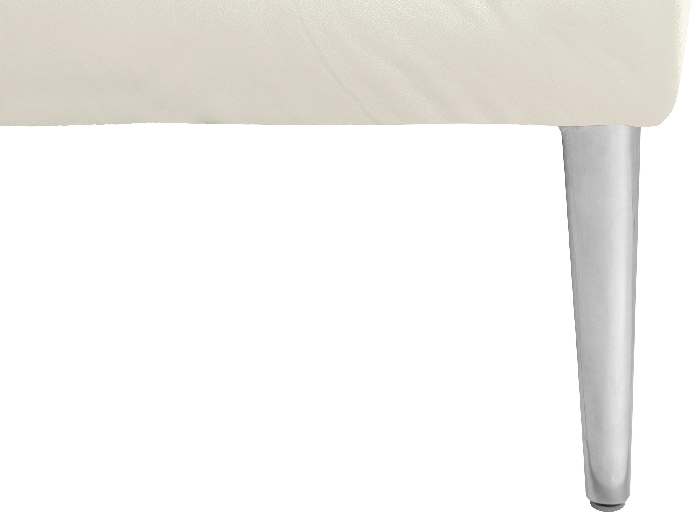 W.SCHILLIG Ecksofa »enjoy&MORE, Designsofa, elegant und bequem, L-Form«, mit Sitztiefenverstellung, Füße Chrom glänzend, Breite 310 cm