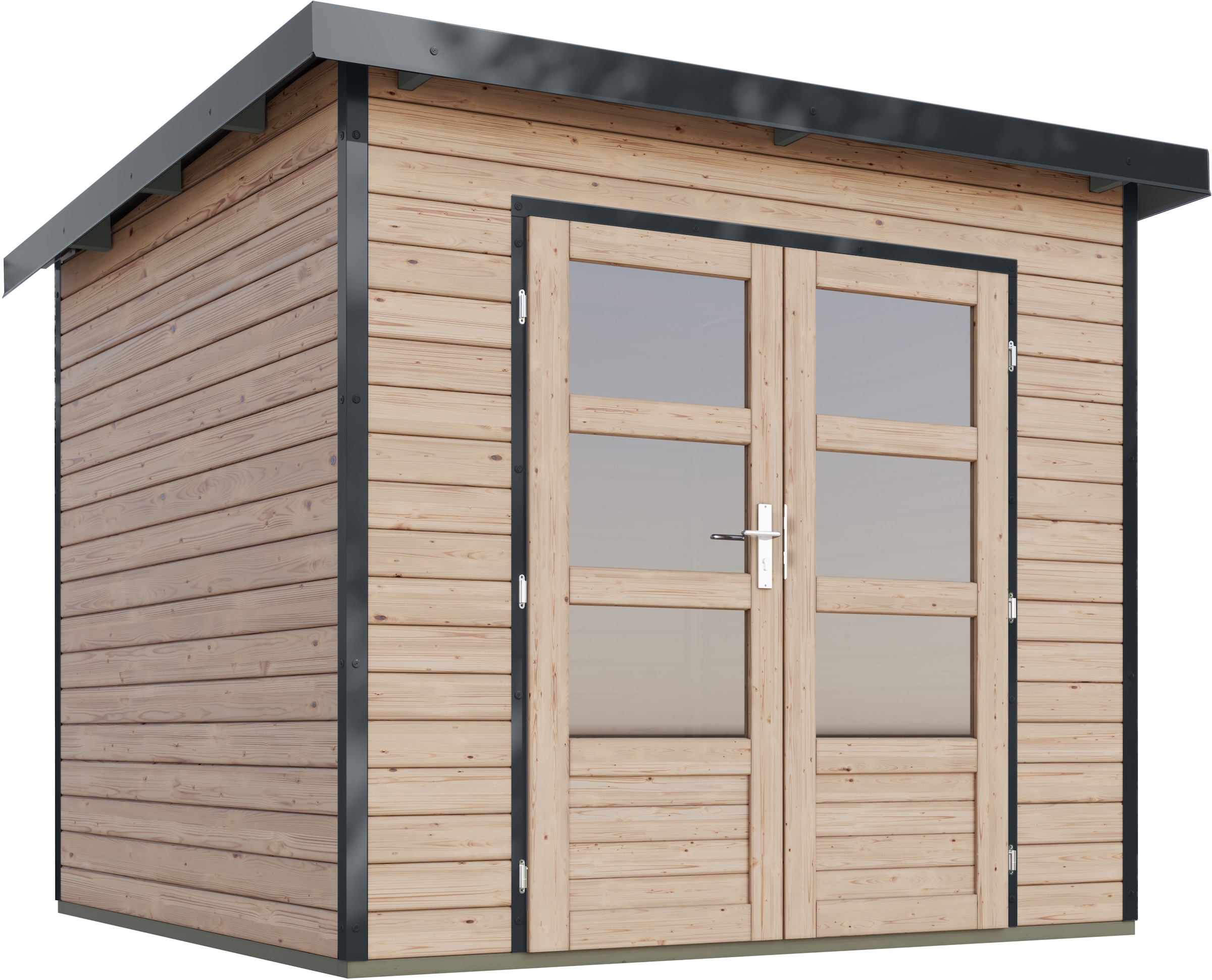 Karibu Gartenhaus »Plutino 3A, in verschiedenen Farben«