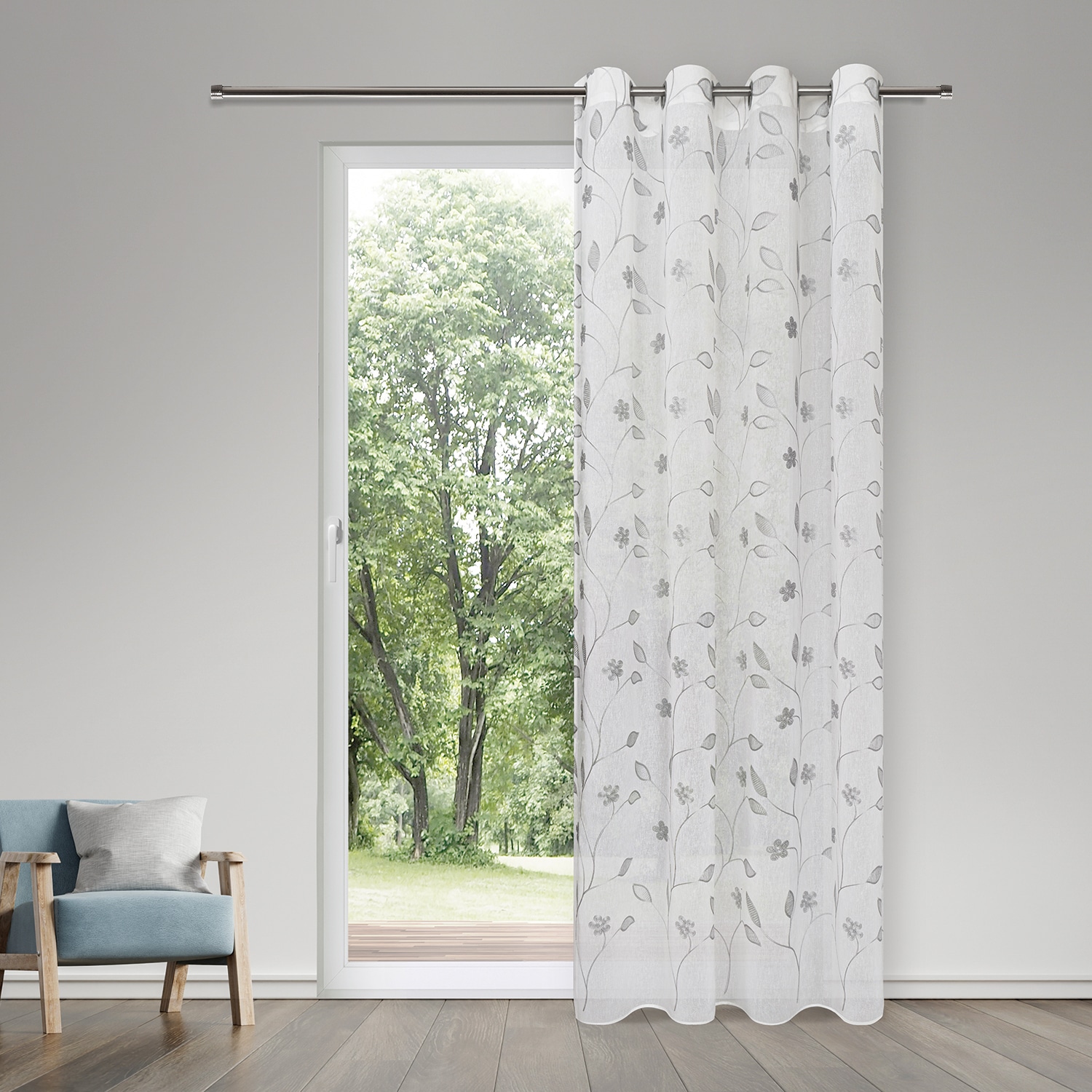 Gerster Vorhang "Felice" Ösen 1 Stk. tlg. SB-Ösenschal "Felice" günstig online kaufen