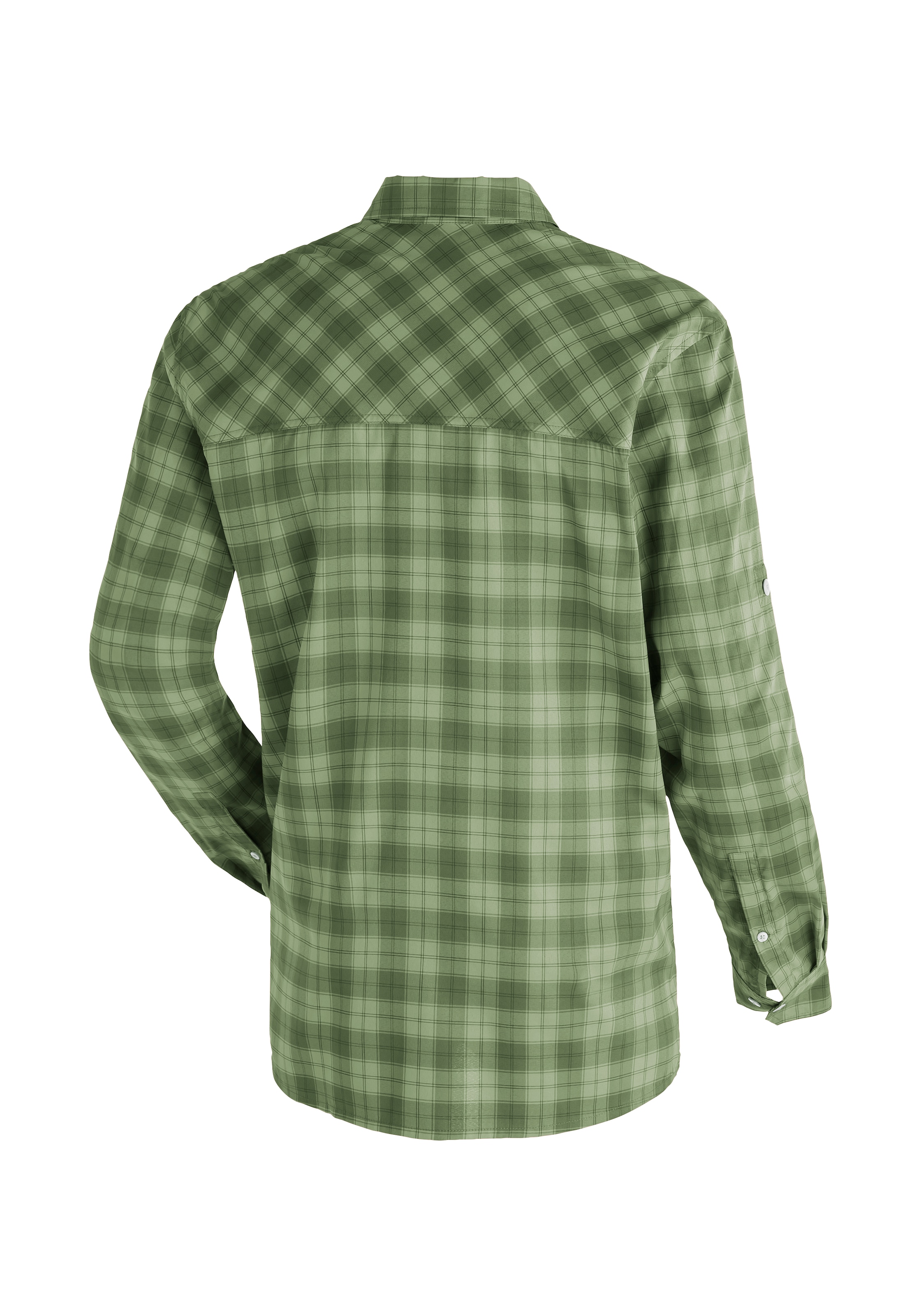 Maier Sports Outdoorhemd »Kasen L/S M«, Herren Hemd, langarm Karohemd für Outdoor und Freizeit
