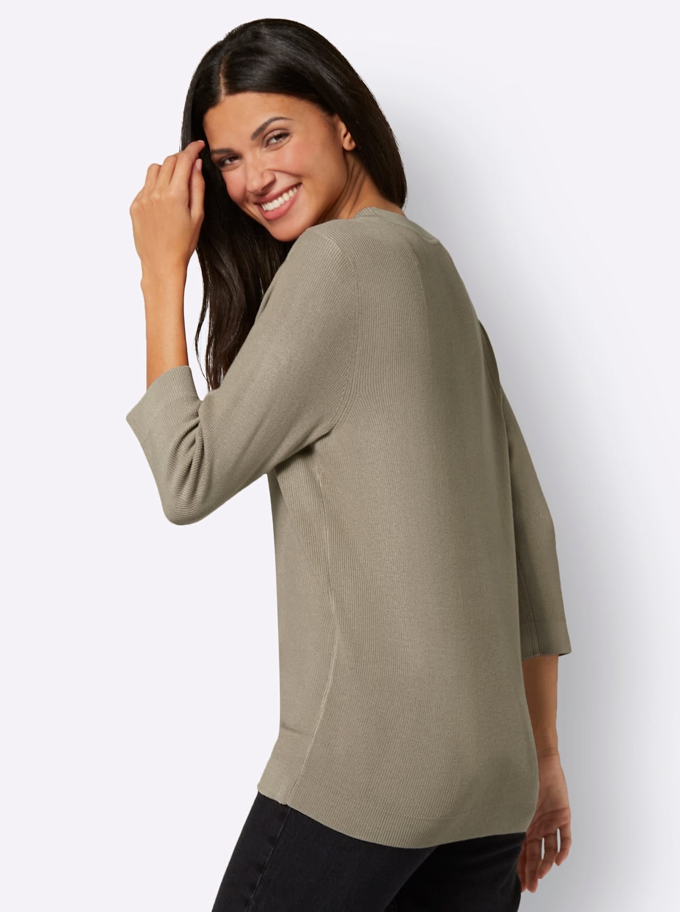 Classic Basics 3/4 Arm-Pullover "Pullover" günstig online kaufen