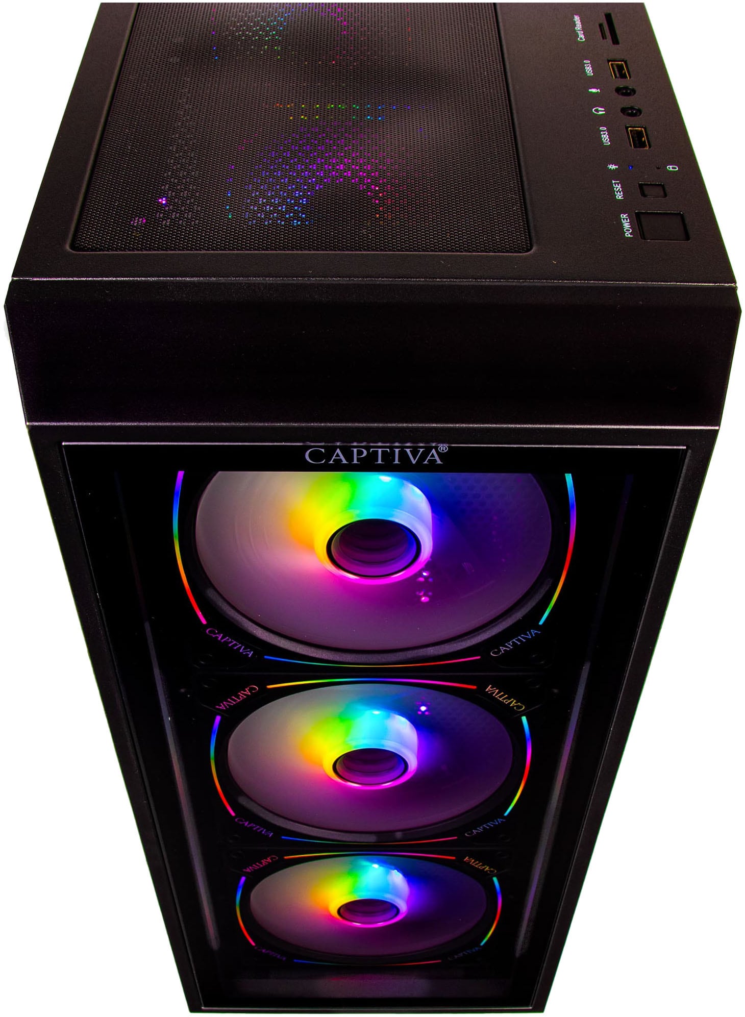CAPTIVA Gaming-PC-Komplettsystem »Advanced Gaming I95-492 TFT Bundle« 68,6 ″ Intel® Core i9 Nvidia 32 GB RAM 1.000 GB SSD