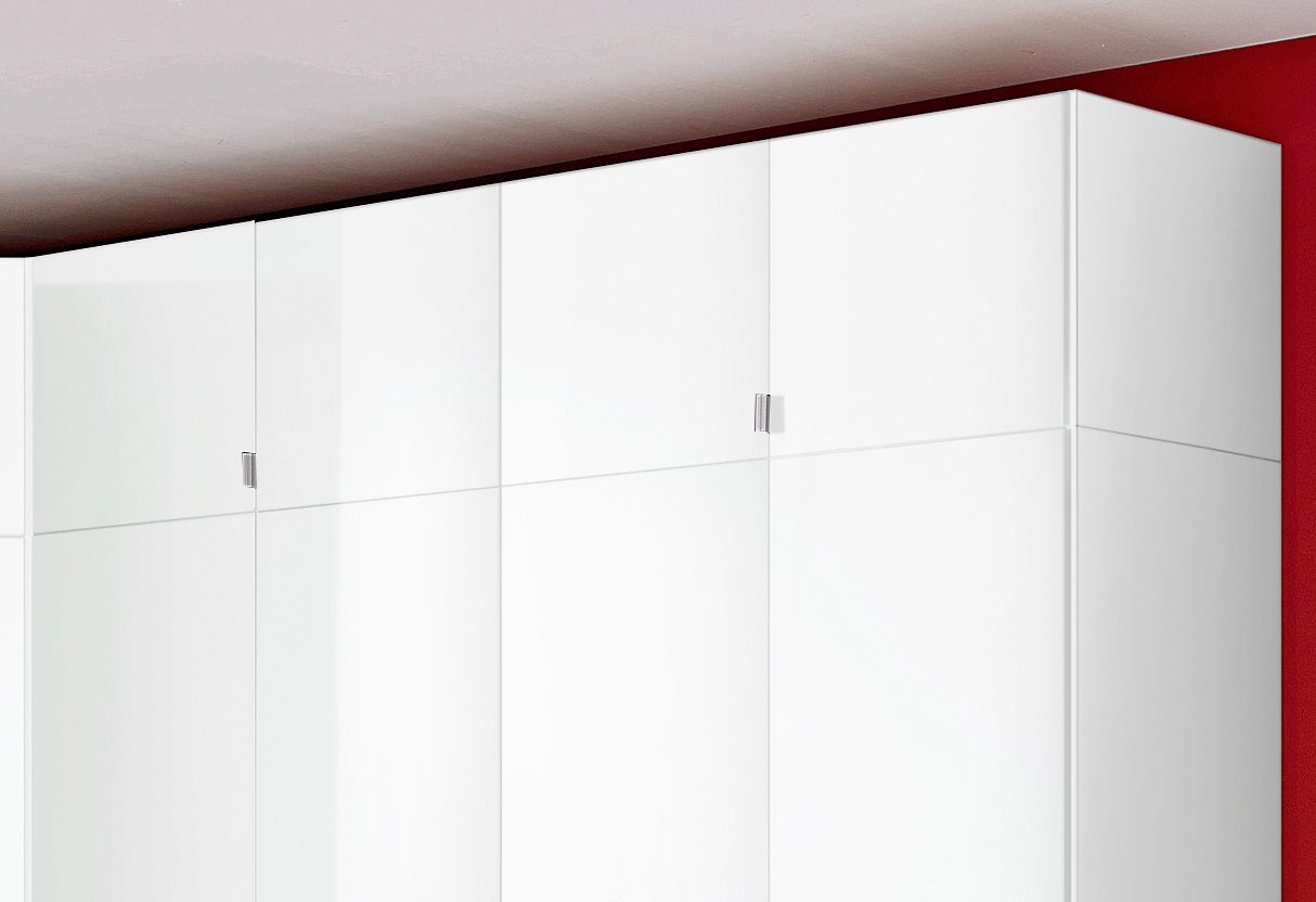 priess Schrankaufsatz "Schrankoberteil, Aufsatzschrank Madrid" Schafft zusätzlichen Stauraum bei Schrankserie Madrid