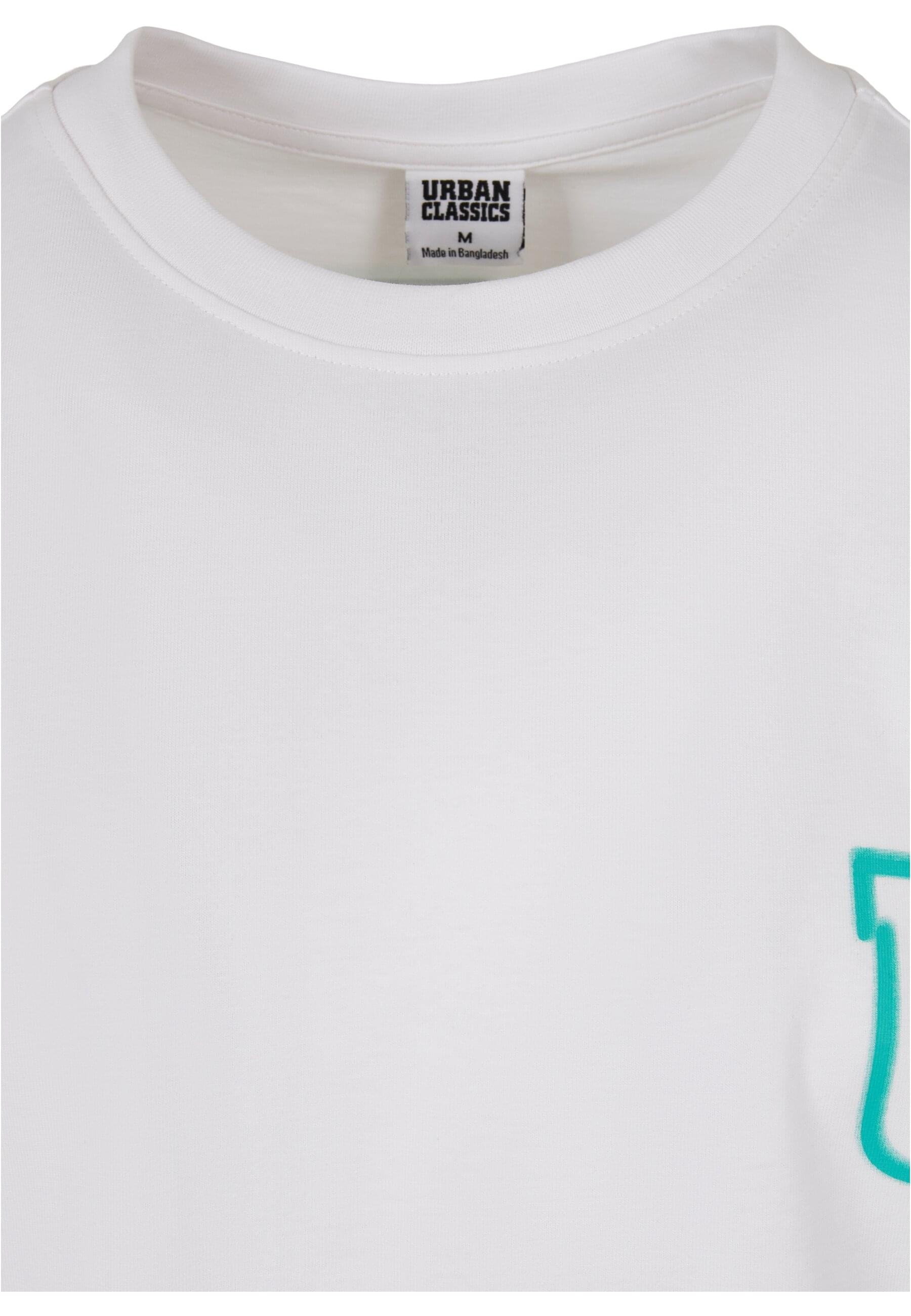URBAN CLASSICS T-Shirt »Urban Classics Herren Glow Logo Tee«, (1 tlg.)