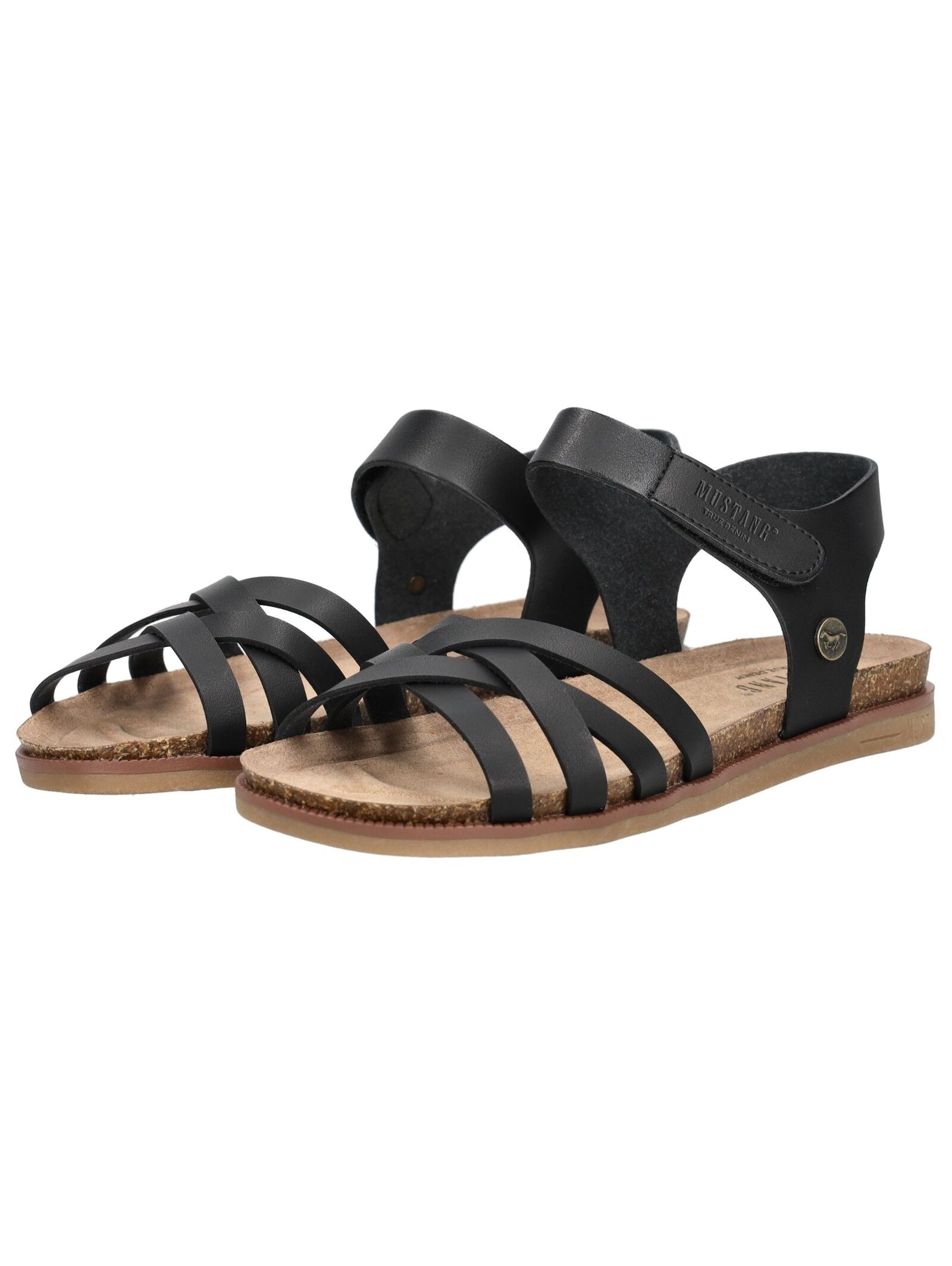 Mustang Shoes Riemchensandale »Mustang Shoes Sandalen Lederimitat«