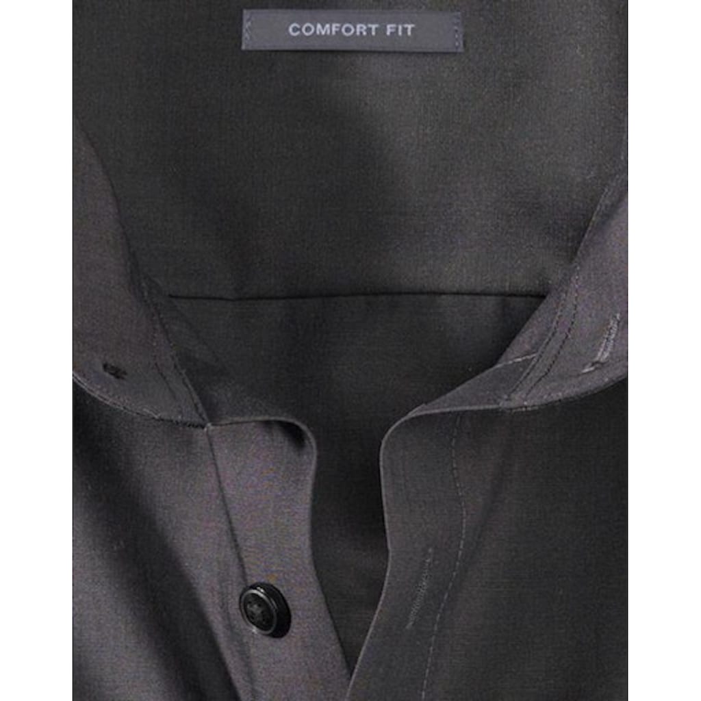 OLYMP Businesshemd »Luxor comfort fit«, unifarben, bügelfrei, mit Brusttasche
