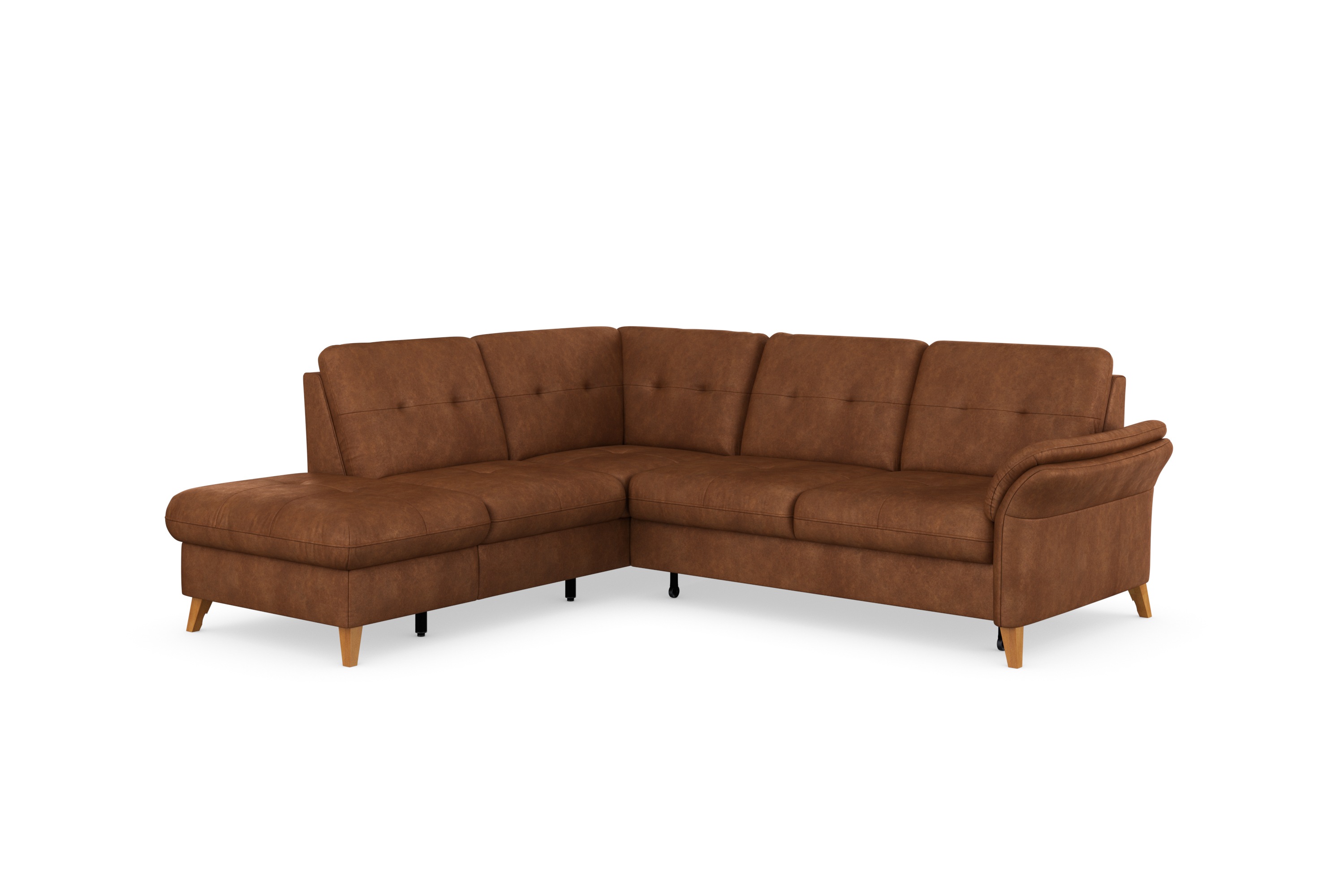 Thumbnail - sit&more Ecksofa "Göteborg", inkl. Sitztiefenverstellung, wahlweise mit Bettfunktion & Bettkasten