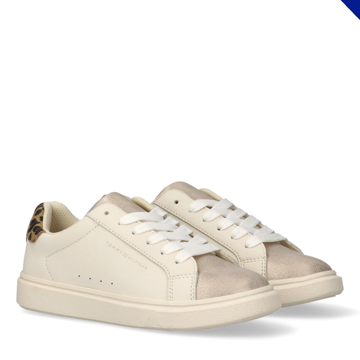 Tommy Hilfiger Sneaker Freizeitschuh, Halbschuh, Schnürschuh mit Kontrastbesätzen