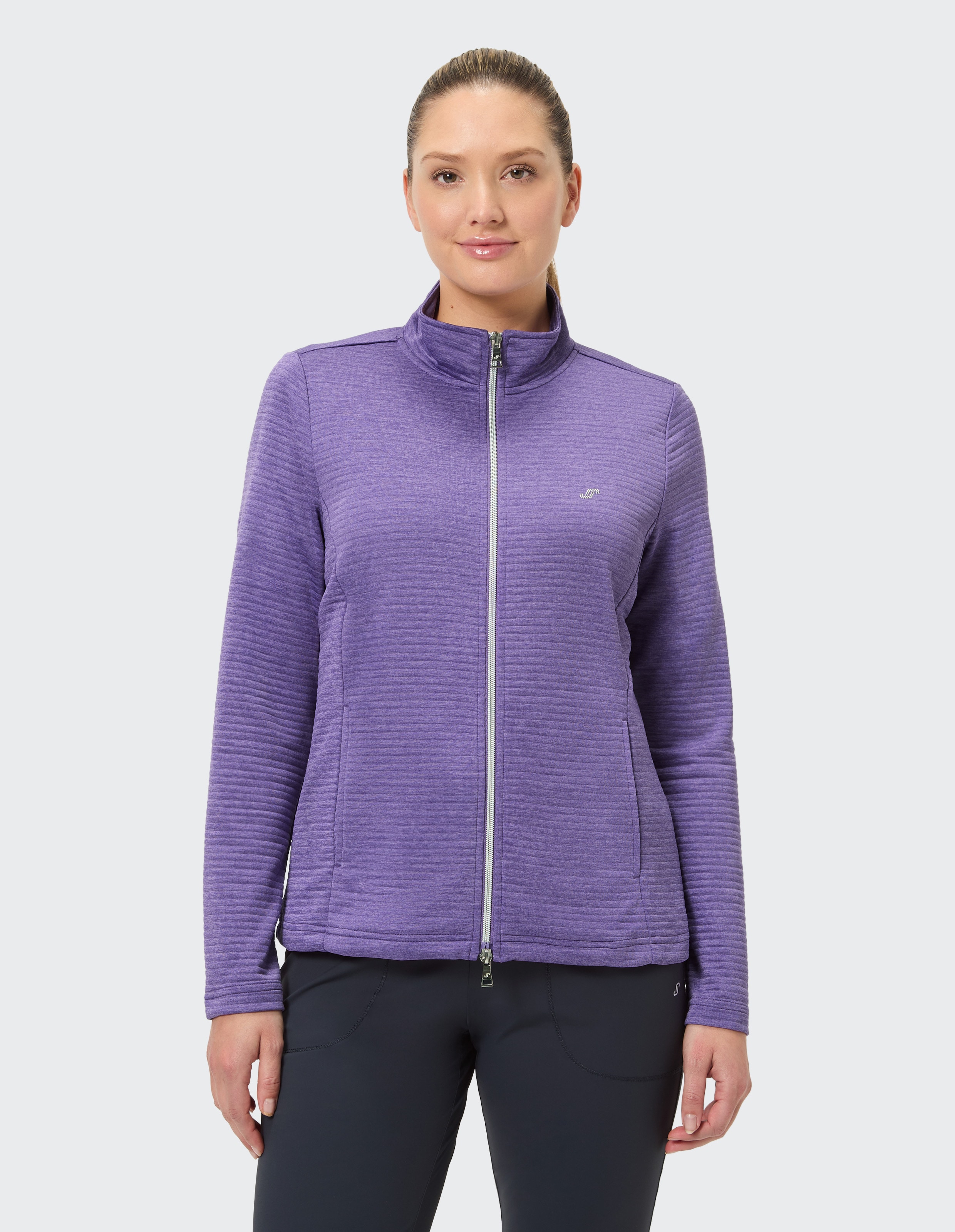 Joy Sportswear Trainingsjacke "D SWEATJACKE PEGGY" sportlicher Stil, mit Reißverschluss, gerader Abschluss, aus Polyester