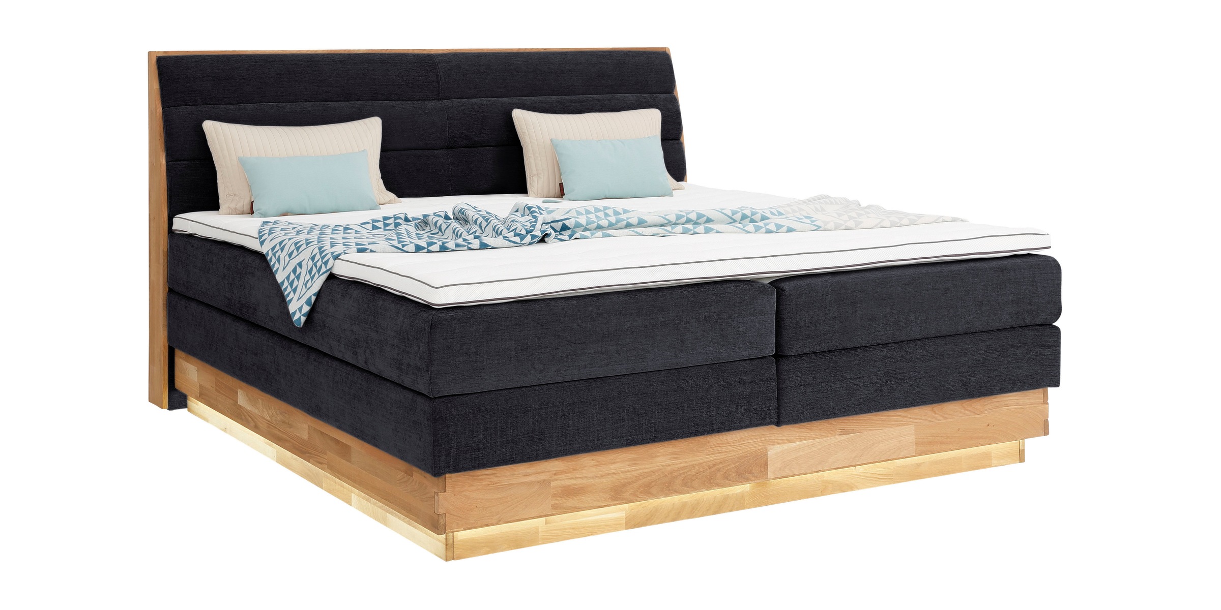 OTTO home Boxspringbett "JENNA in verschiedenen Farben und Breiten erhältli günstig online kaufen