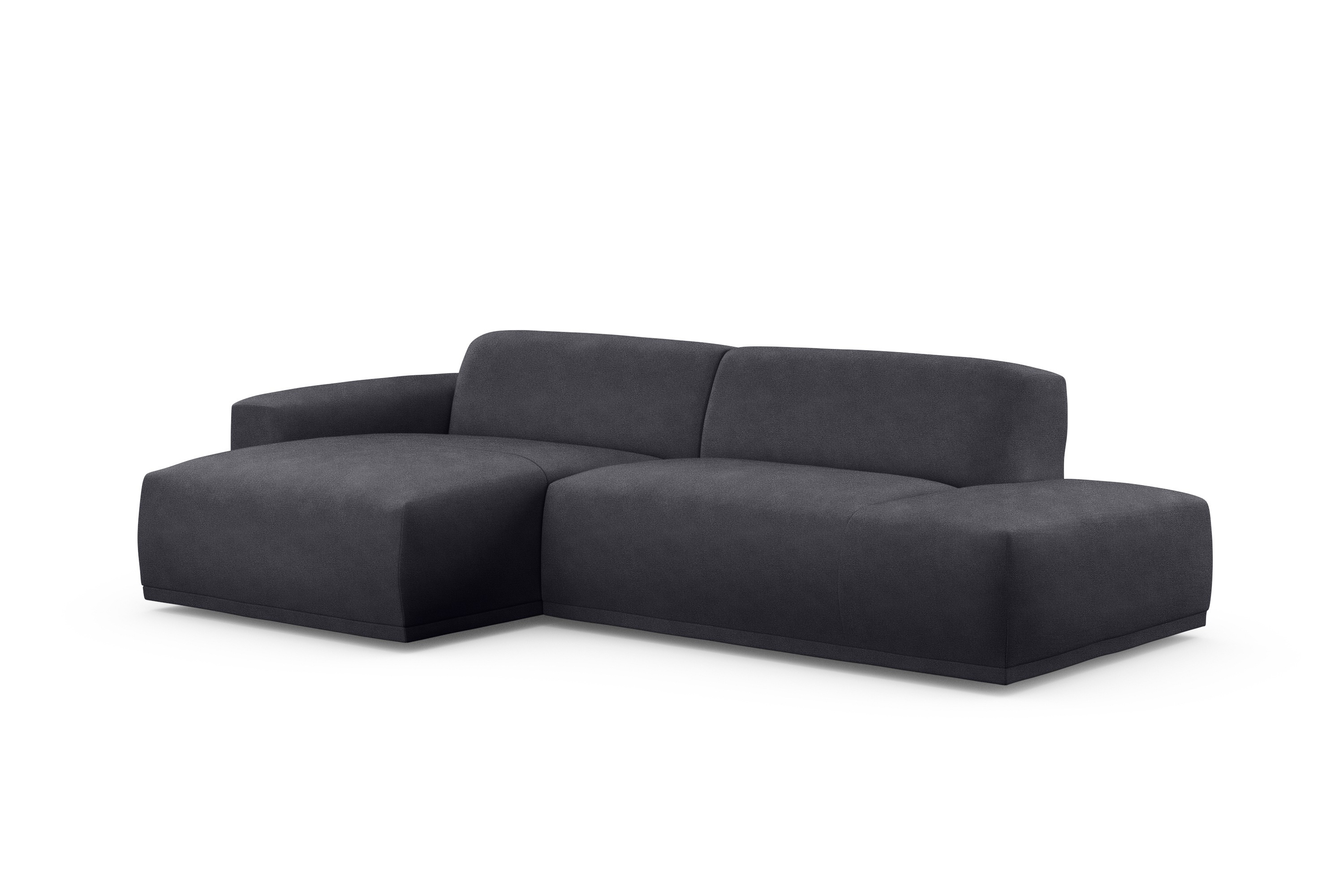 Thumbnail - TRENDMANUFAKTUR Ecksofa "Braga, mit hochwertigem Kaltschaum, L-Form, in Cord erhältlich" modernes Sofa, Couch mit hohem ...