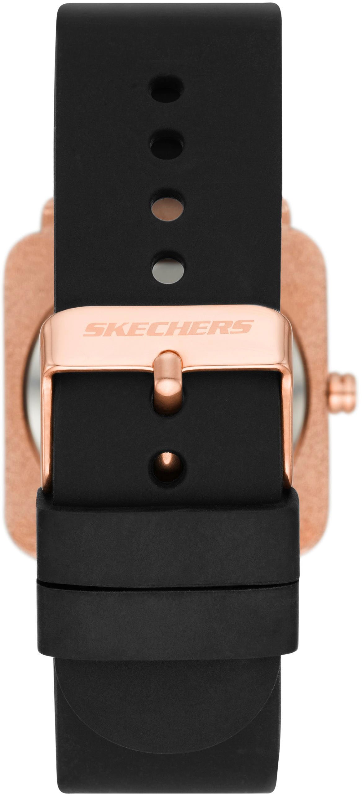 Skechers Quarzuhr »CALABAR«, Armbanduhr, Damenuhr, Silikonarmband, analog, Mineralglas