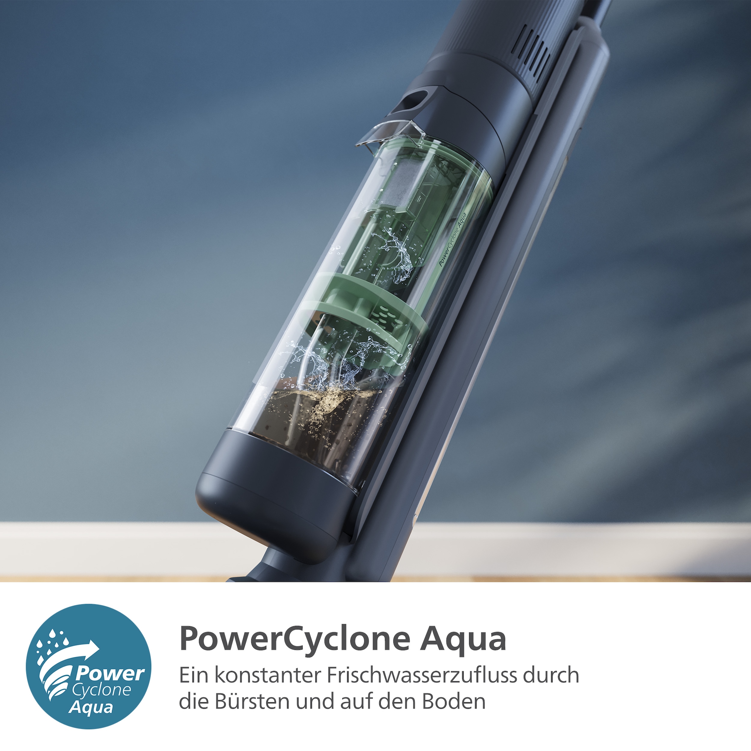 Philips Nass-Trocken-Akkusauger »AquaTrio Cordless 7000 Series XW7263/11«, 3-in-1-Reinigungslösung, mit automatischem Reinigungssystem