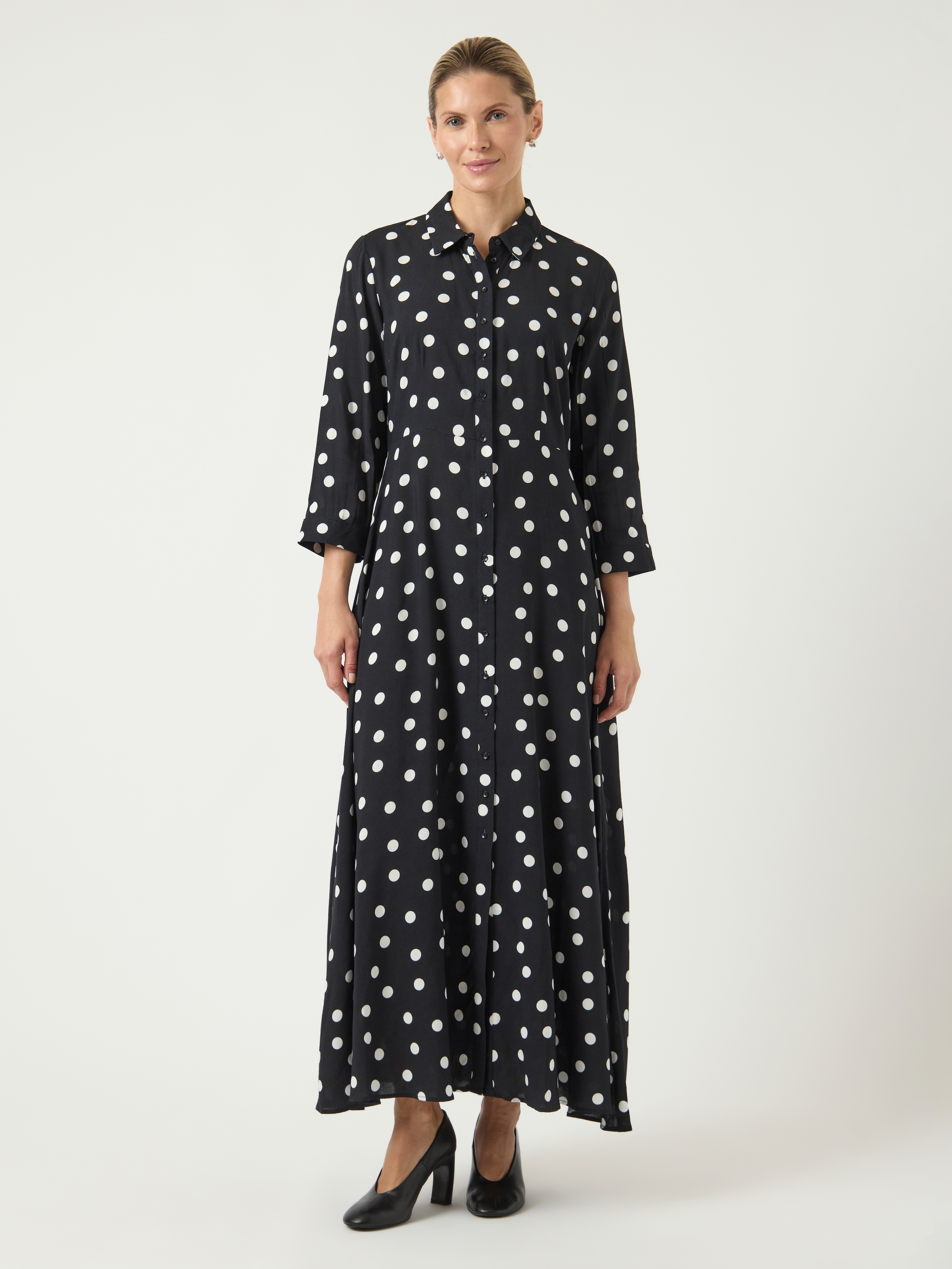 Y.A.S "YASSAVANNA LONG SHIRT DRESS" Viskose, loose fit