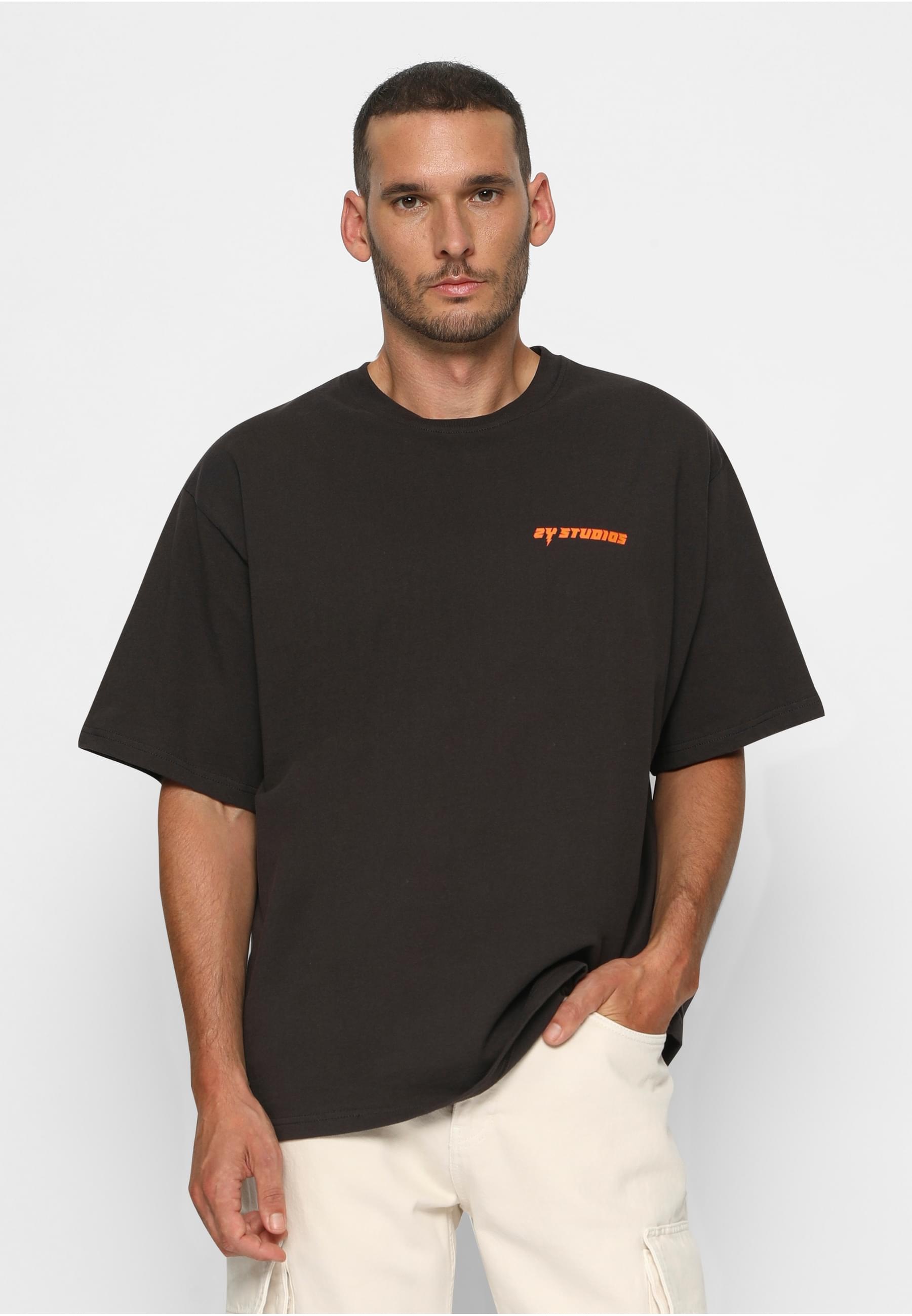 2Y Studios T-Shirt »2Y Studios Herren Last For Life Oversize Tee«, (1 tlg.)