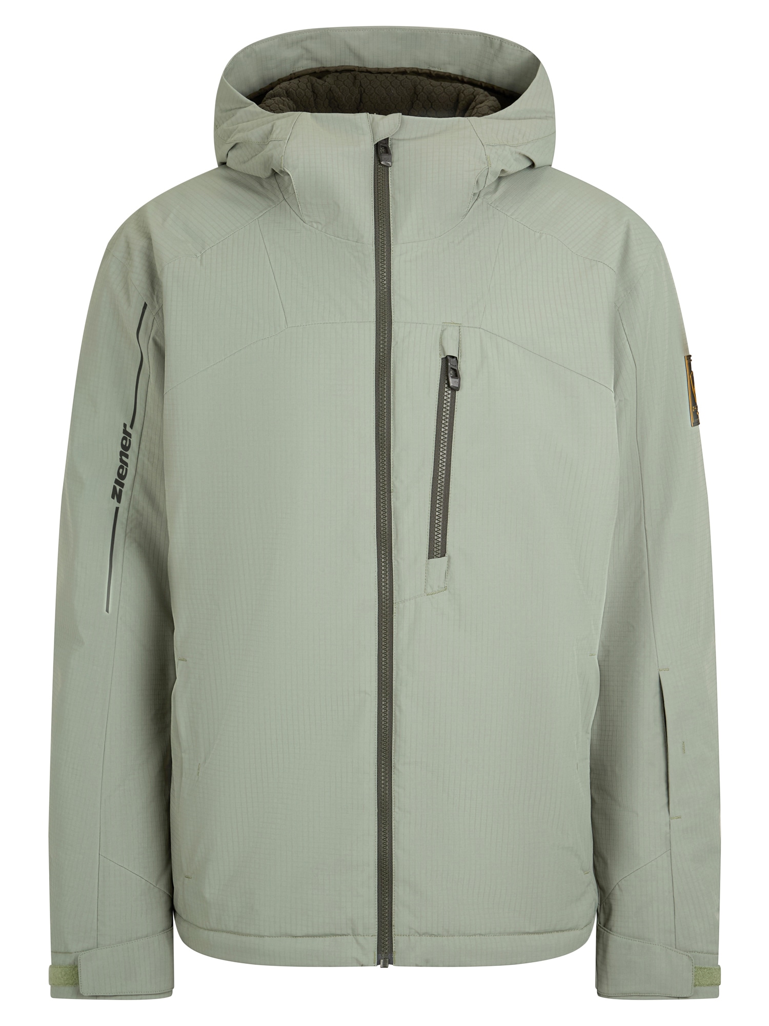 Ziener Skijacke "TAPTI-Z AQUASHIELD HERREN" wasserdicht, winddicht, atmungsaktiv, elastisch, Kapuze