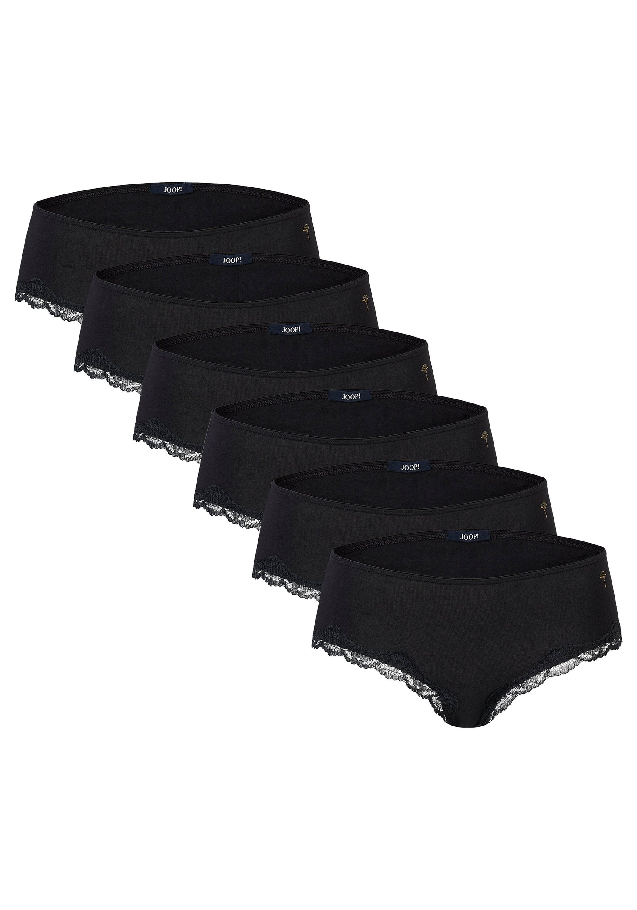 JOOP Damen Panty "Panty Multipack 6er Pack", Gr. XXLschwarz, Obermaterial: 95% Baumwolle CO. 5% Elasthan EL., Unterhosen
