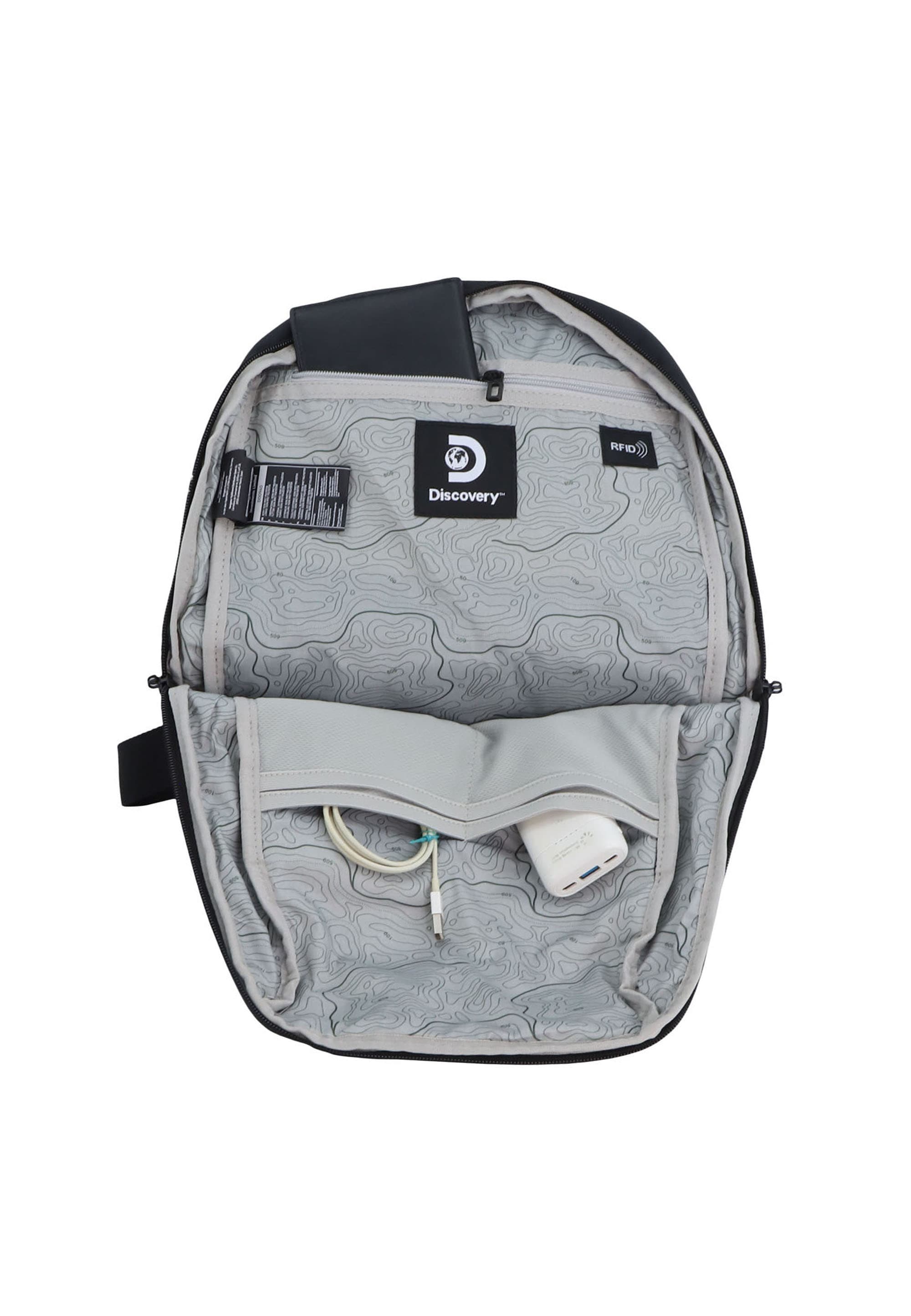 Discovery Sportrucksack »Downtown«, aus rPet Polyester-Material