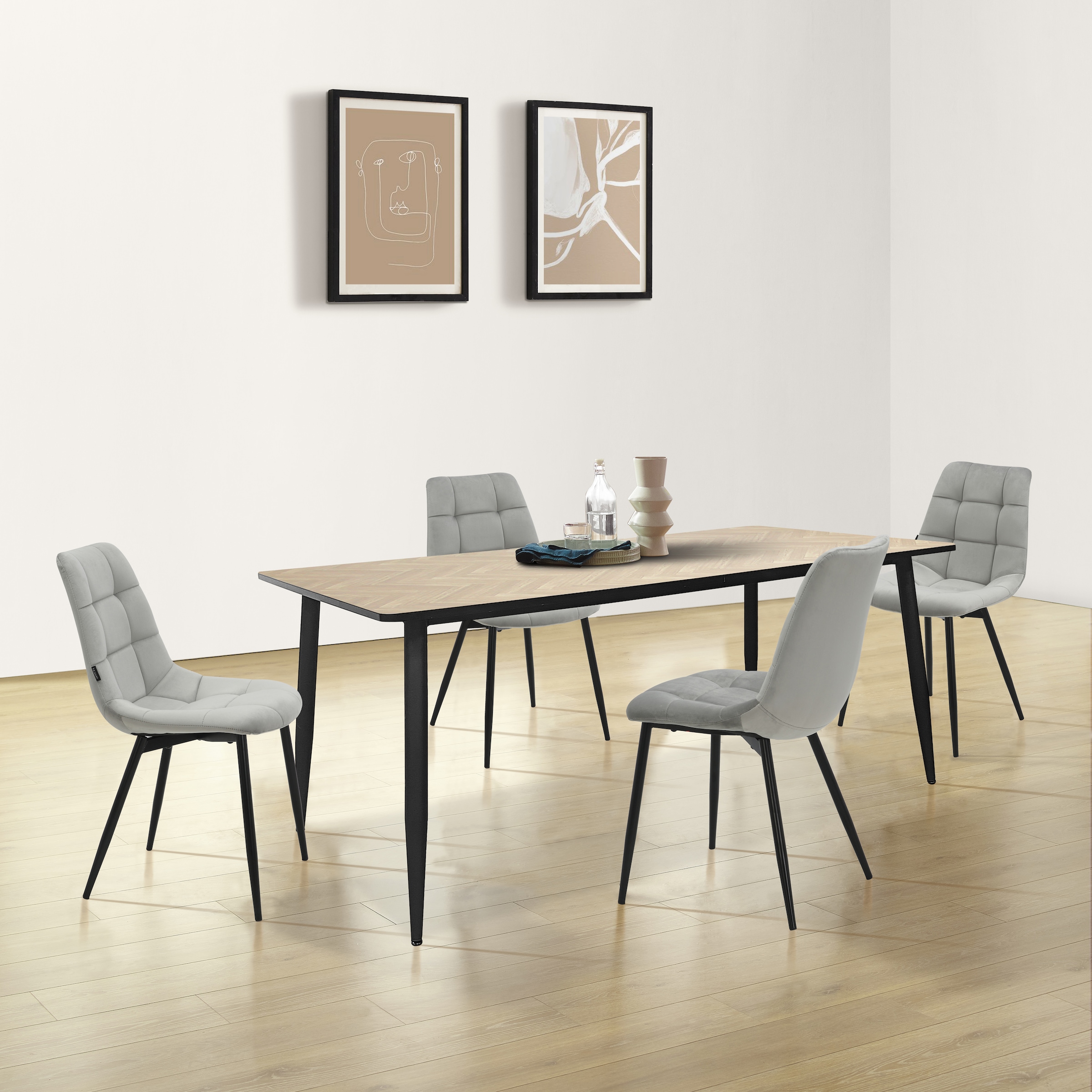 INOSIGN Esszimmerstuhl "Arhus, TOPSELLER" (Set) 2 Stk.Küchenstuhl mit weich günstig online kaufen