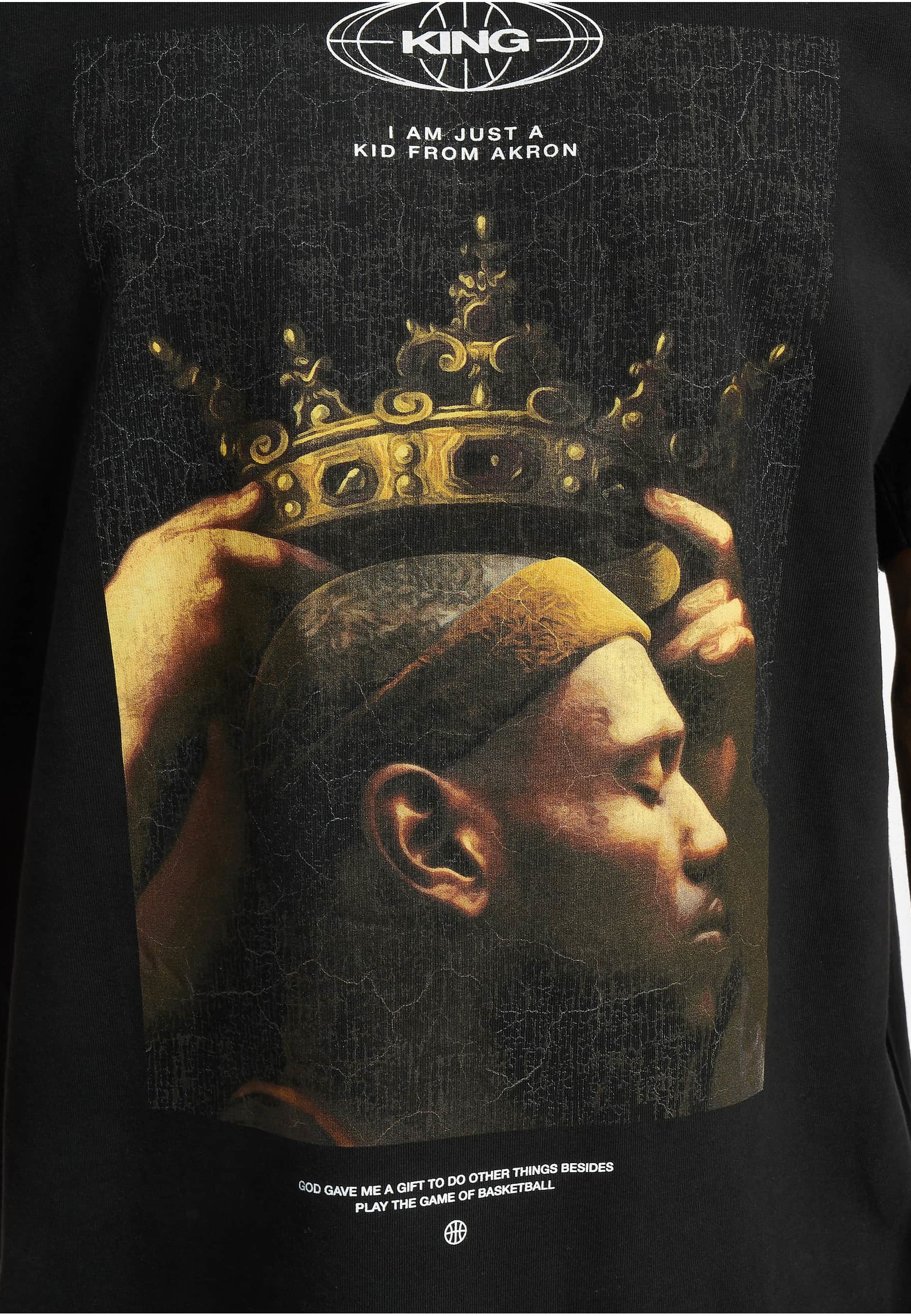 Upscale by Mister Tee Kurzarmshirt »Upscale by Mister Tee Herren Kid from Akron Oversize Tee« 1 Stk.