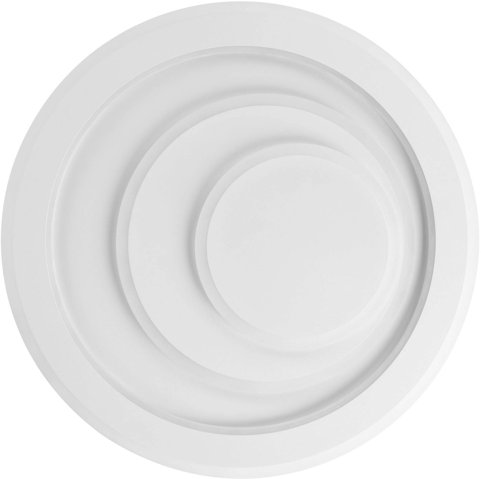 EGLO Deckenleuchte »Palagiano 1 Deckenlampe, Flurlampe aus Metall und Kunststoff, Lampe« LED-Modul 1 Stk. Neutralweiß Wand-/Deckenleuchte - H5 x Ø48 cm - weiß - 21W inkl.