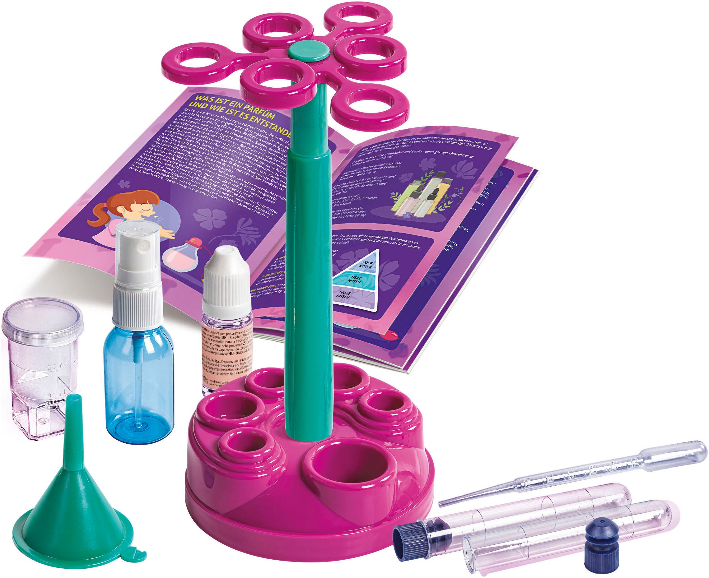 Clementoni® Kreativset »Galileo Lab, Parfüm-Labor Mini-Set«