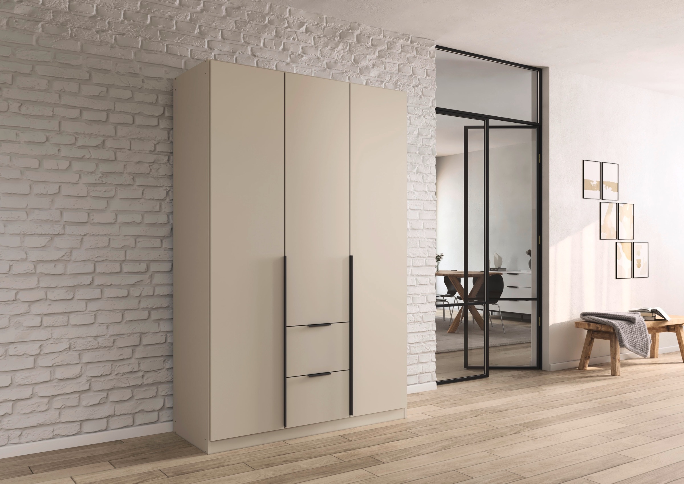 rauch Drehtürenschrank "Kleiderschrank Schrank Garderobe AGORDO mit Dekor- günstig online kaufen