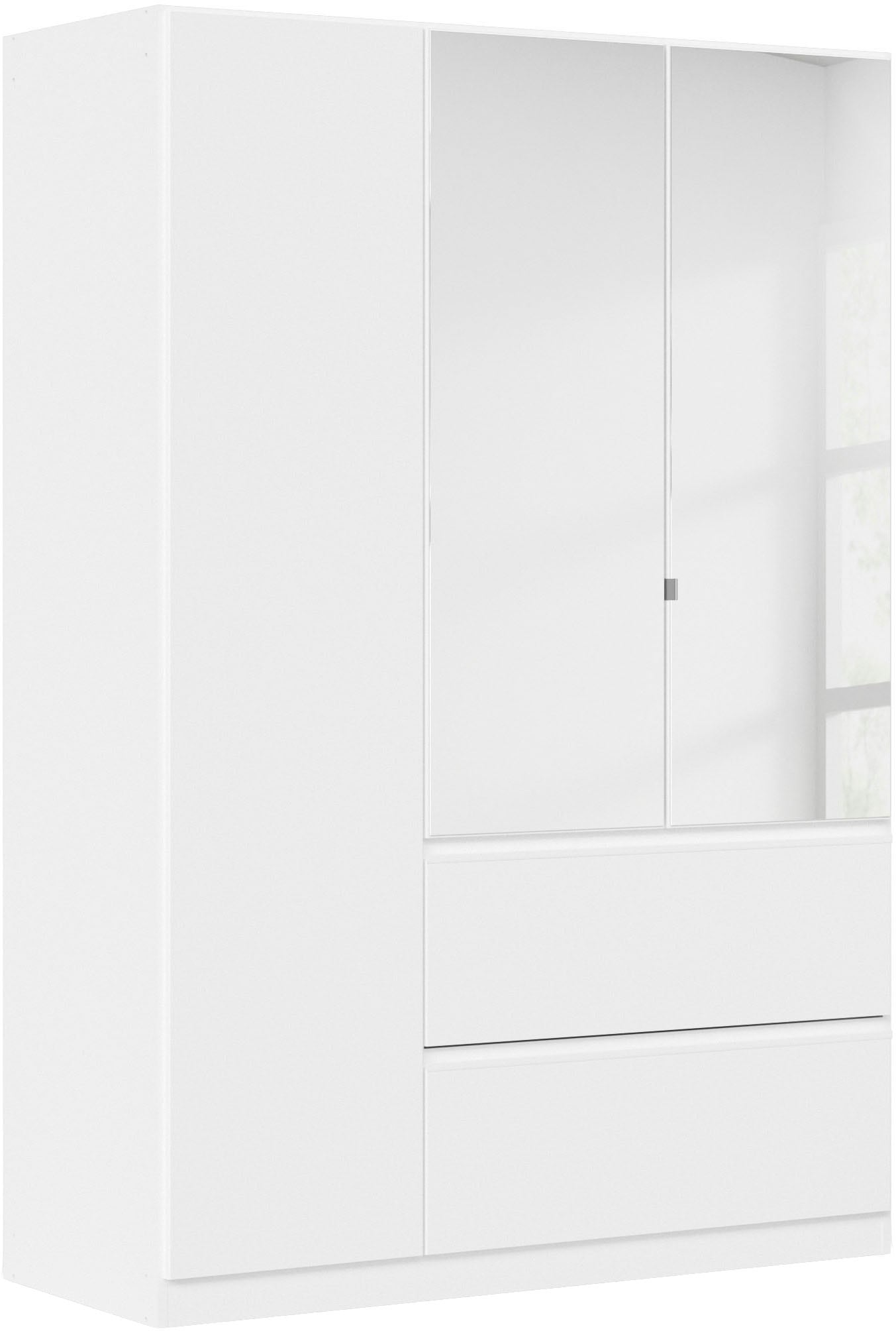 rauch Drehtürenschrank "Kleiderschrank Schrank Garderobe COSTA in den Breiten 91/136/181 cm" in 3 Ausstattungen BASIC/CLASSIC/PREMIUM, mit Spiegel, grifflose Front und Push-to-Open Funktion MADE IN GERMANY