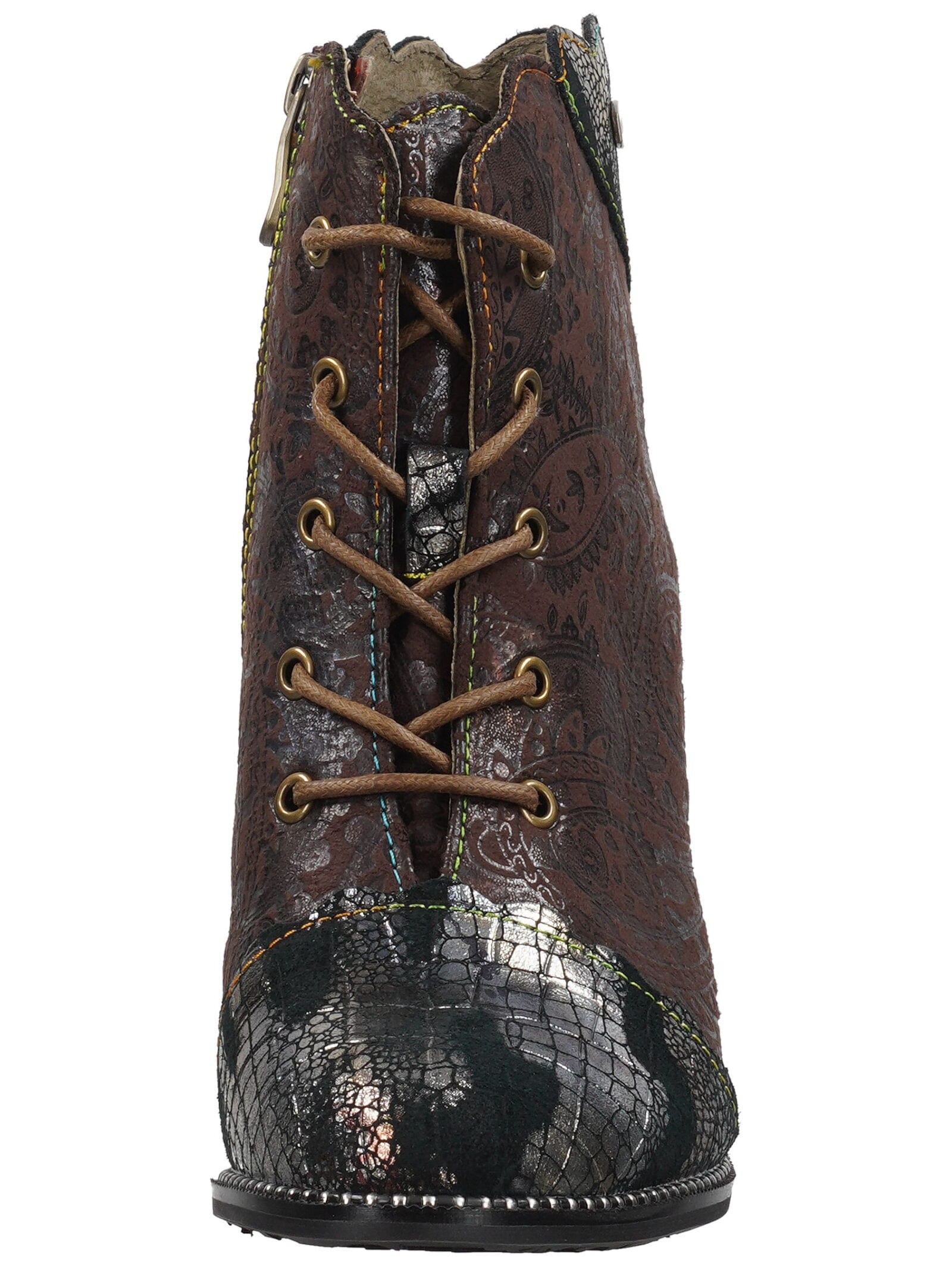 LAURA VITA Schnürstiefelette »LAURA VITA Stiefelette Leder/Textil«