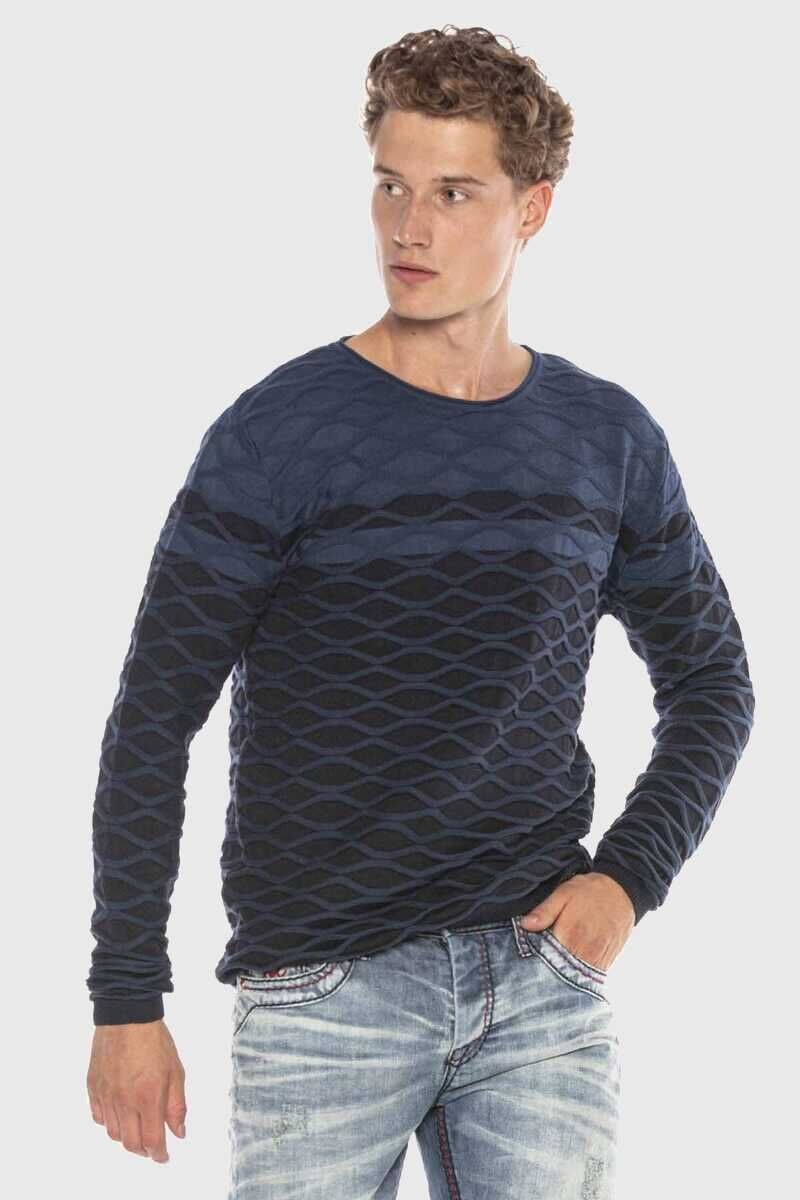 Cipo & Baxx Cardigan "Pullover" 1 Stk. im sportlichen Look günstig online kaufen
