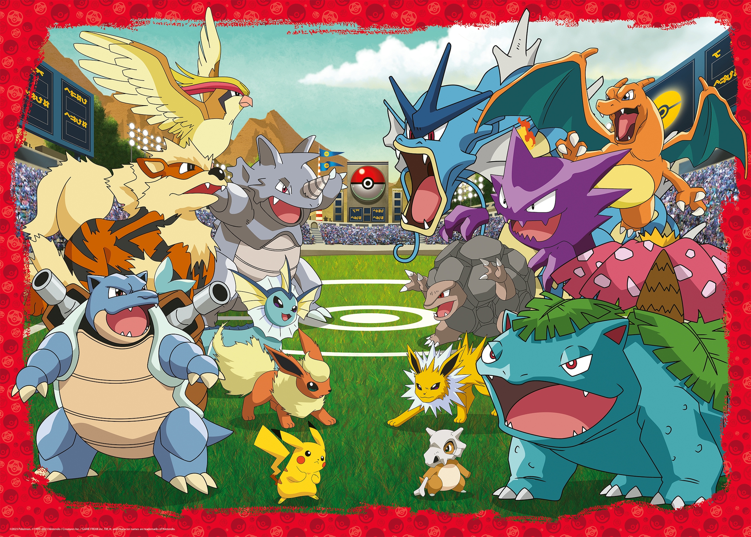Ravensburger Puzzle »Pokémon Kräftemessen«, Made in Germany