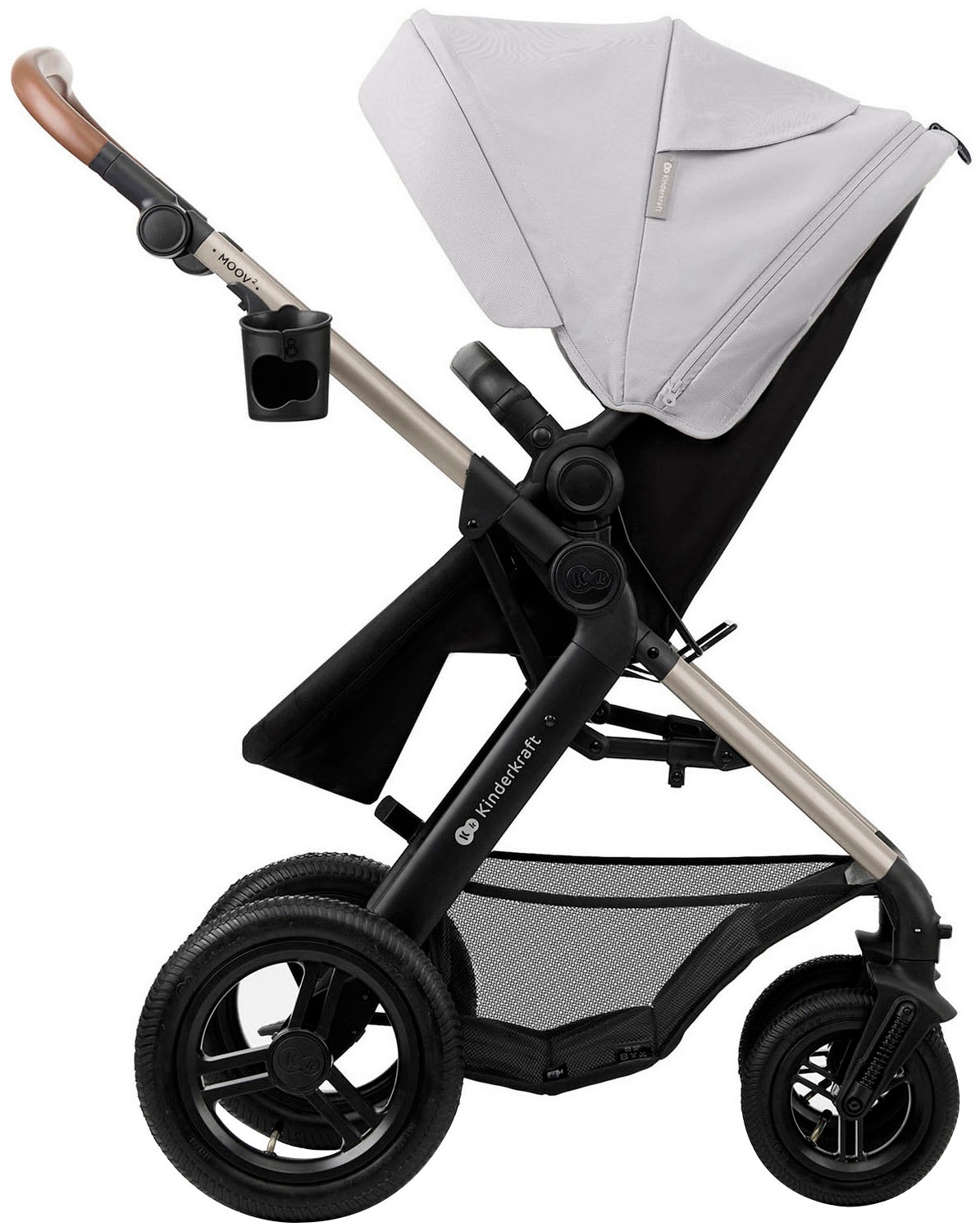 Kinderkraft Kombi-Kinderwagen »MOOV 2 Air 3IN1« 27 kg mit Luftreifen