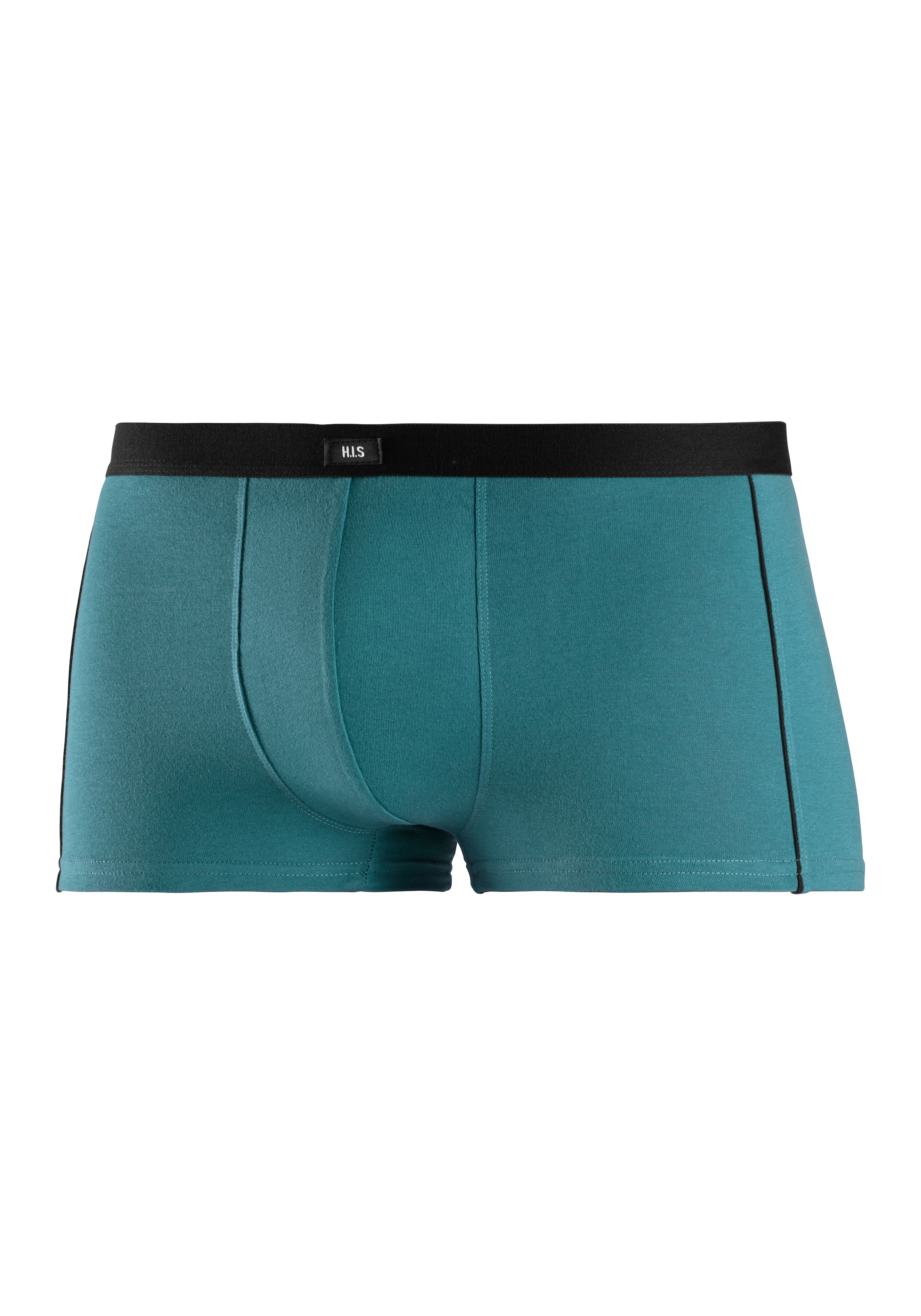 H.I.S Boxershorts, (Packung, 3 St.), in Hipster-Form mit schmalen Piping