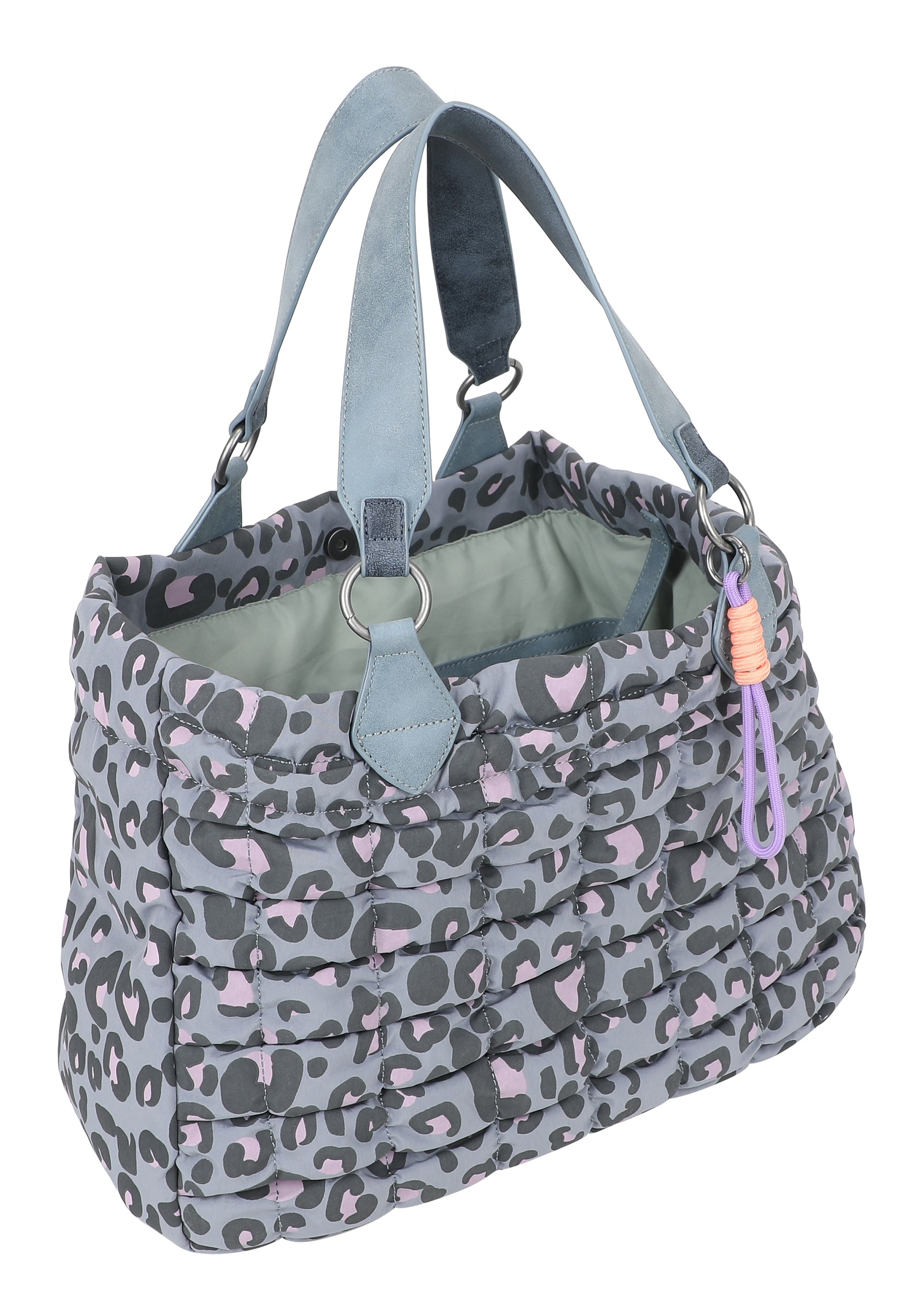 Thumbnail - Fritzi aus Preußen Henkeltasche "Leo Bubble Soft Anthra" mit tollem Griff und großen Füllvolumen