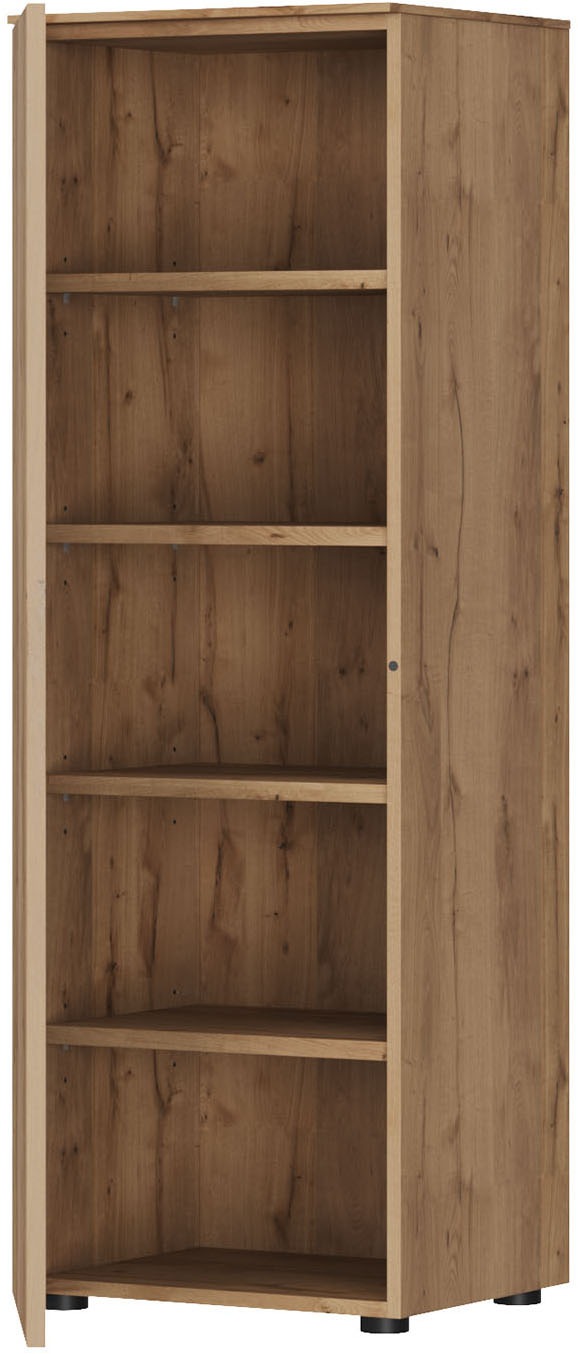 nobilia® Highboard »Avala, 45 x 133 x 37 cm (B/H/T)« aus Echtholzfurnier