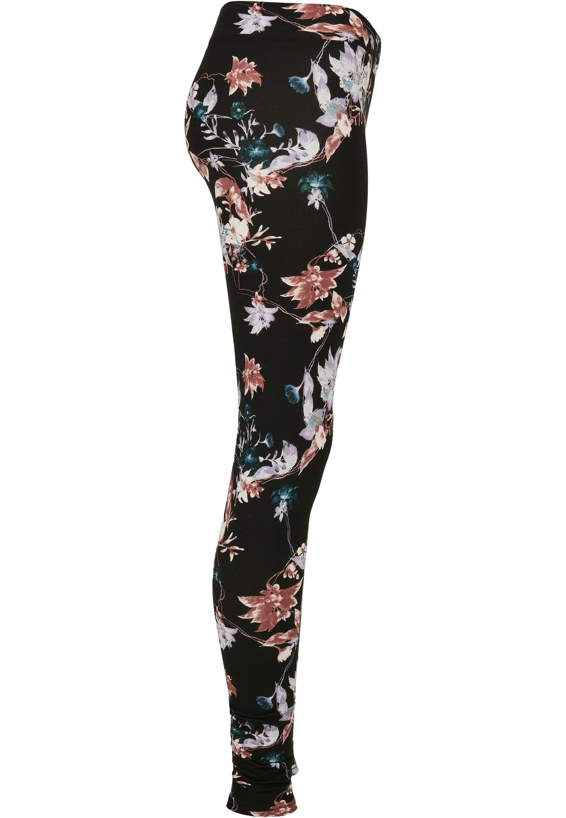 URBAN CLASSICS Leggings »Urban Classics Damen Ladies Soft AOP Leggings«, (1 tlg.)