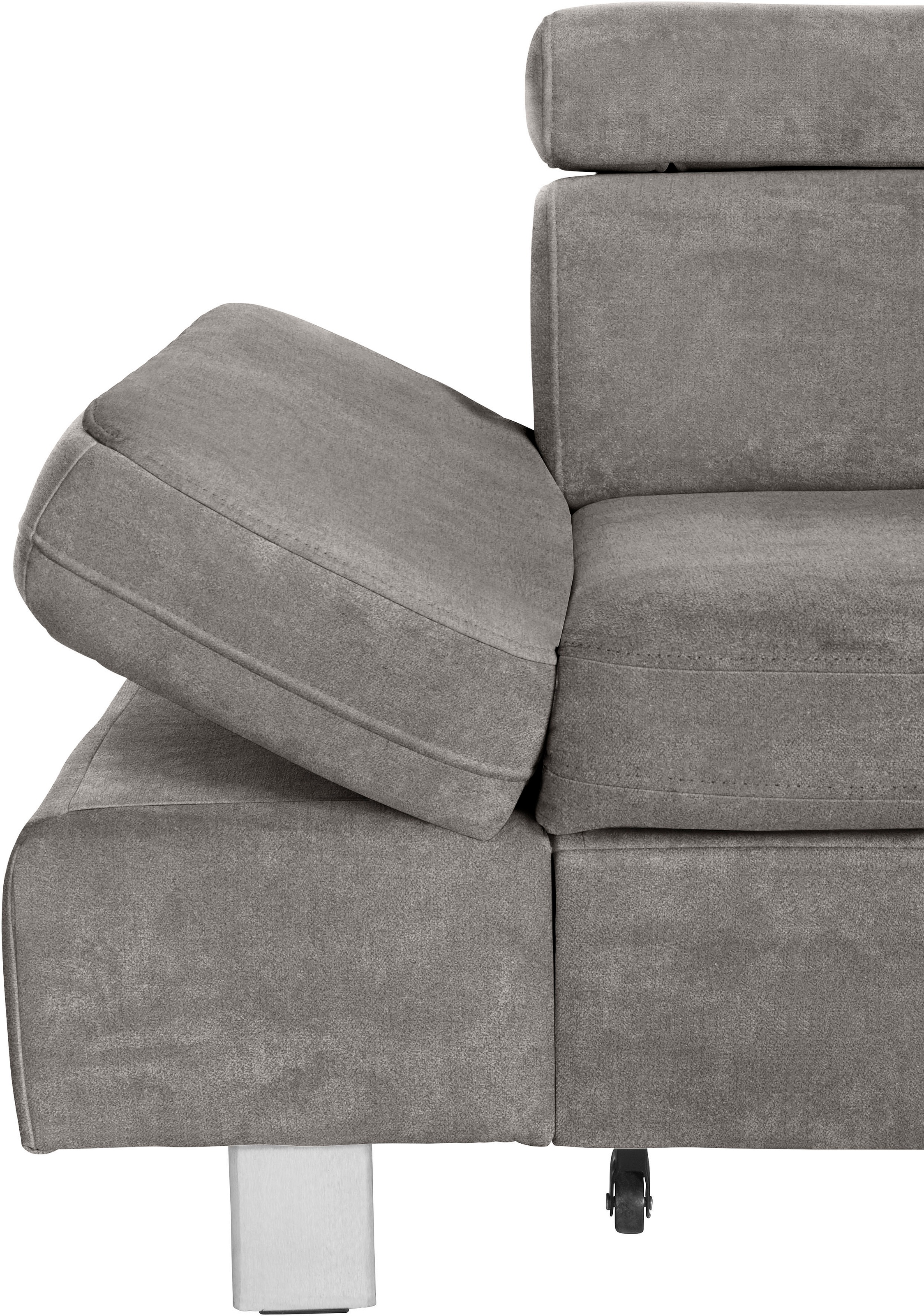 Thumbnail - exxpo - sofa fashion Ecksofa "Fiji, hochwertige Detailverarbeitung im Sitz und Rücken, L-Form", bequem durch Kopf- und A...