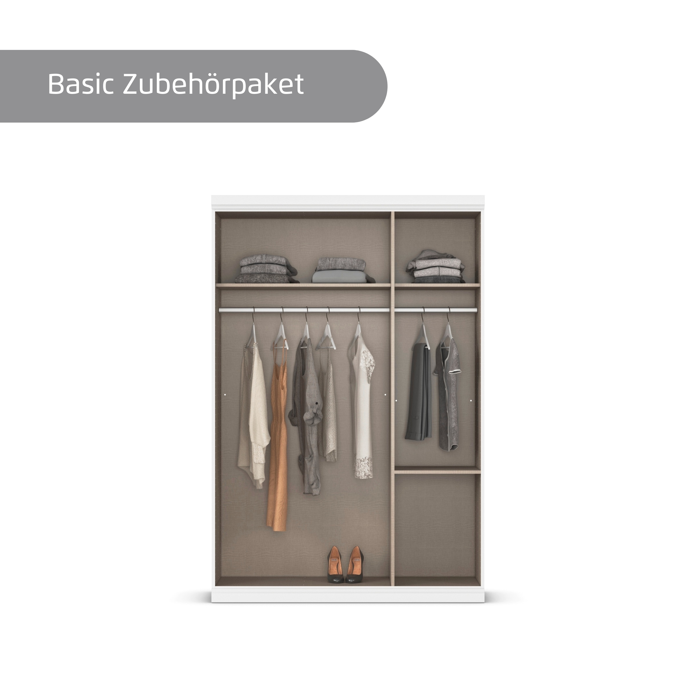rauch Jugendzimmer-Set »Marlene«, (Set, 4 tlg., in 3 verschiedenen Ausstattungen BASIC/CLASSIC/PREMIUM), erhältlich in verschiedenen Bett- und Schrank-Breiten MADE IN GERMANY