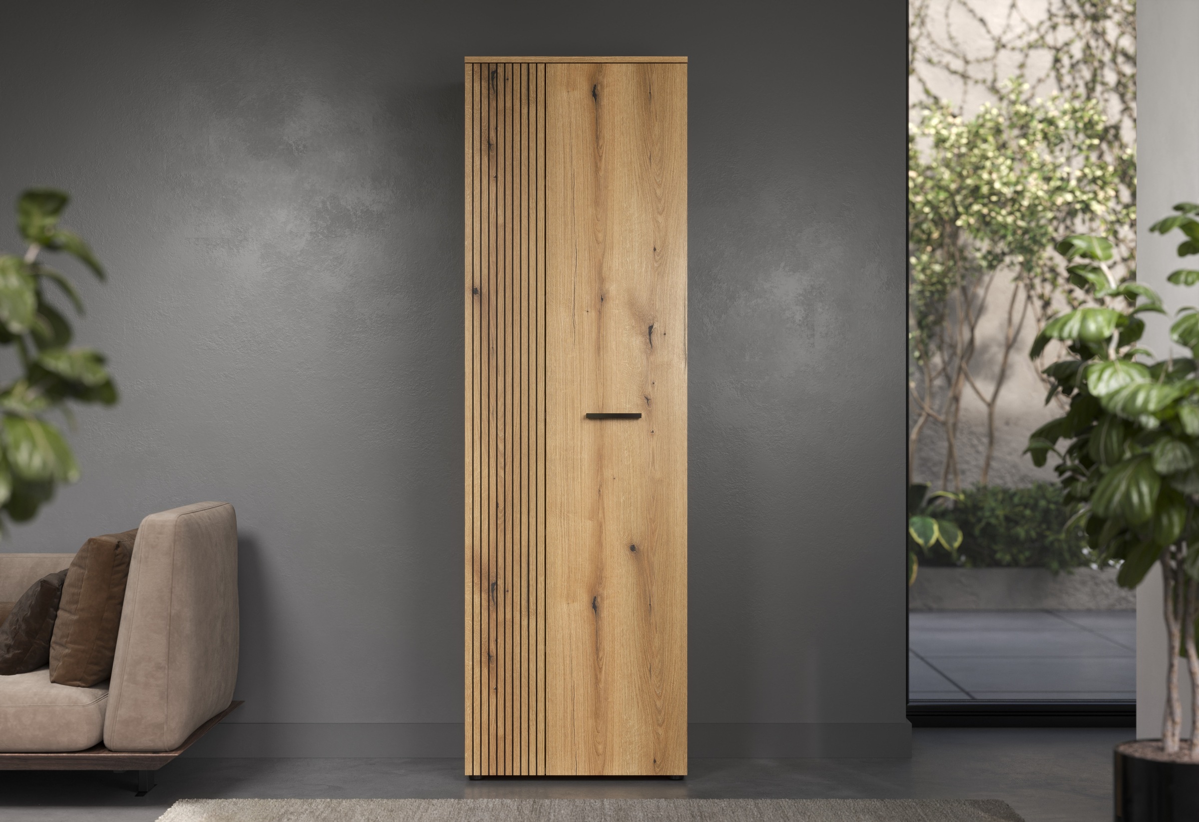 Home affaire Garderobenschrank "Amrum" 1 Stk. tlg. Garderobenschrank mit 2 günstig online kaufen