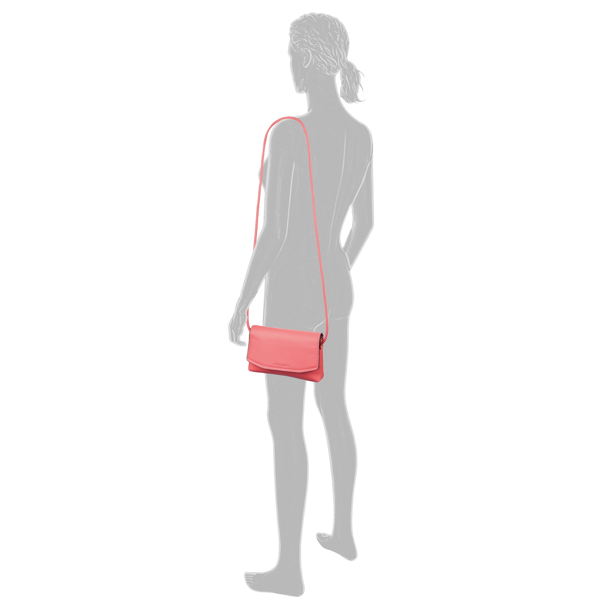 TOM TAILOR Umhängetasche "Rissa", Aus weichem Lederimitat – auch als Clutch günstig online kaufen