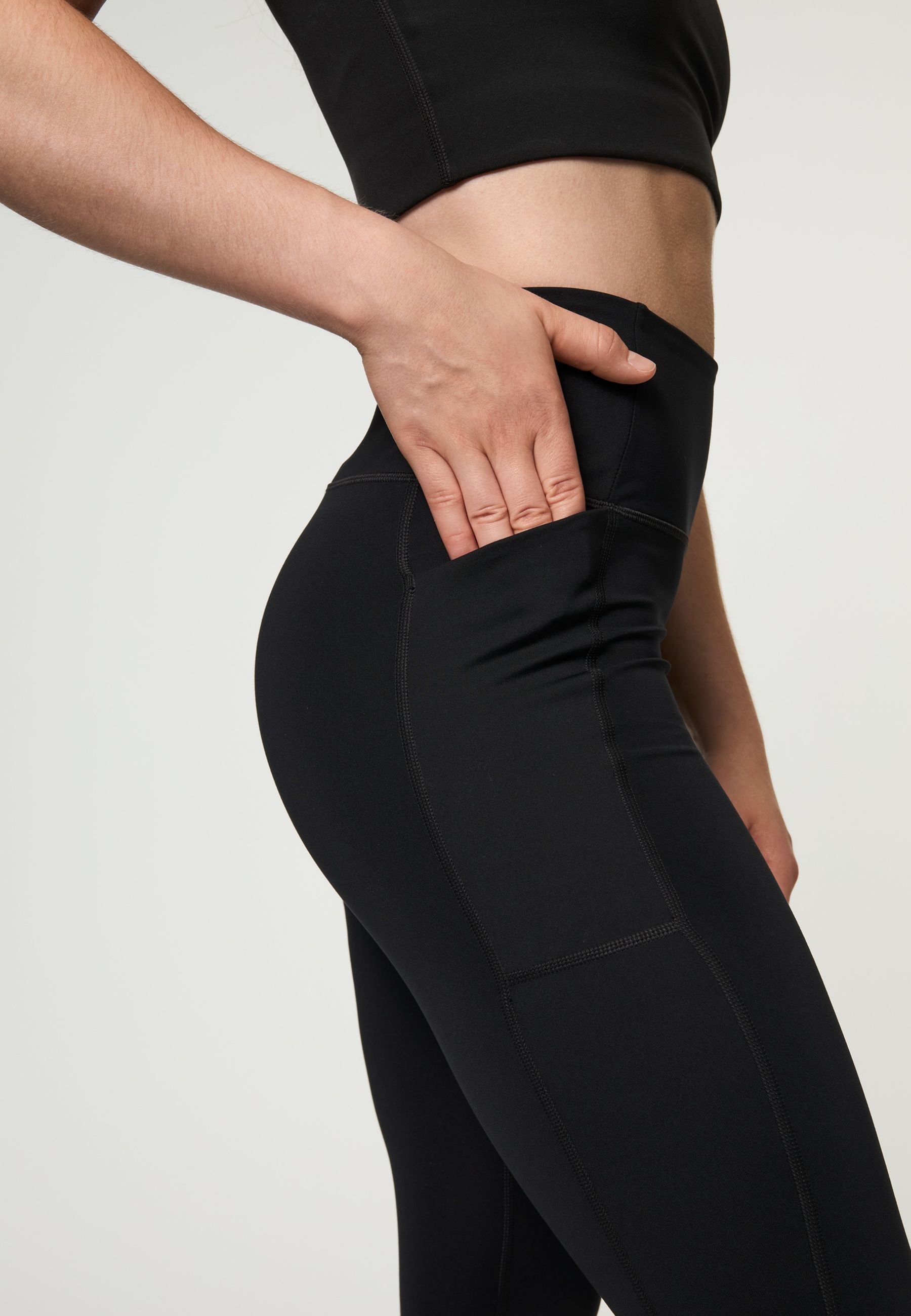 GIRLFRIEND COLLECTIVE Leggings »Girlfriend Collective Pocket High-Rise Legging Long«