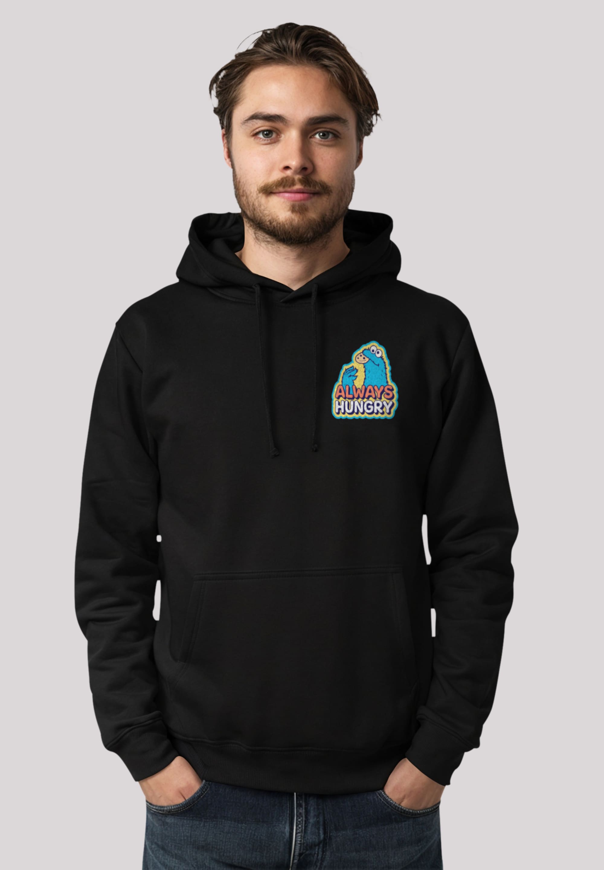 F4NT4STIC Kapuzenpullover "Sesamstraße Cookie Monster Always Hungry", Premi günstig online kaufen