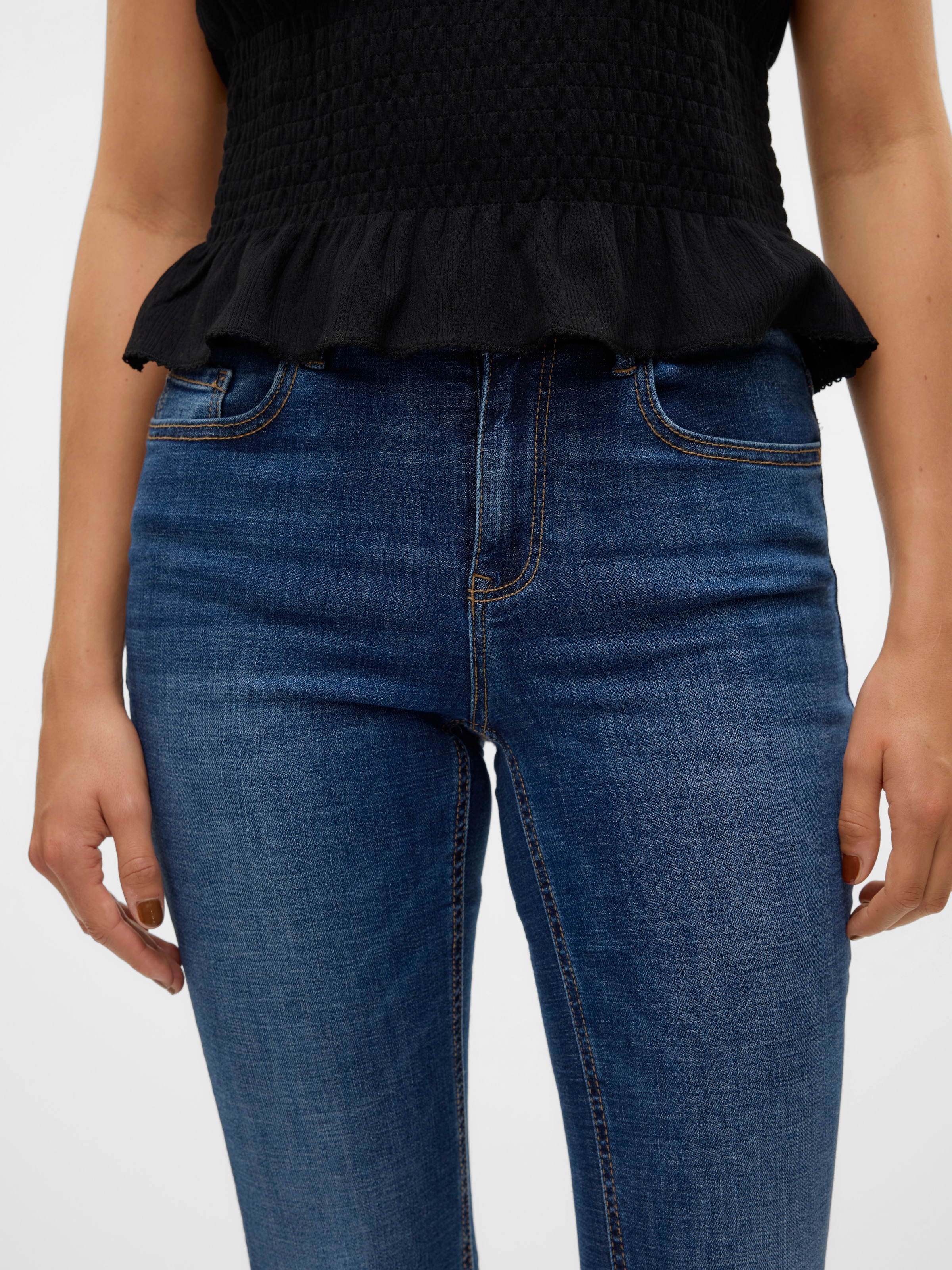 Vero Moda Bootcut-Jeans »VMFLASH MR FLARED JEANS LI3110 GA NOOS«