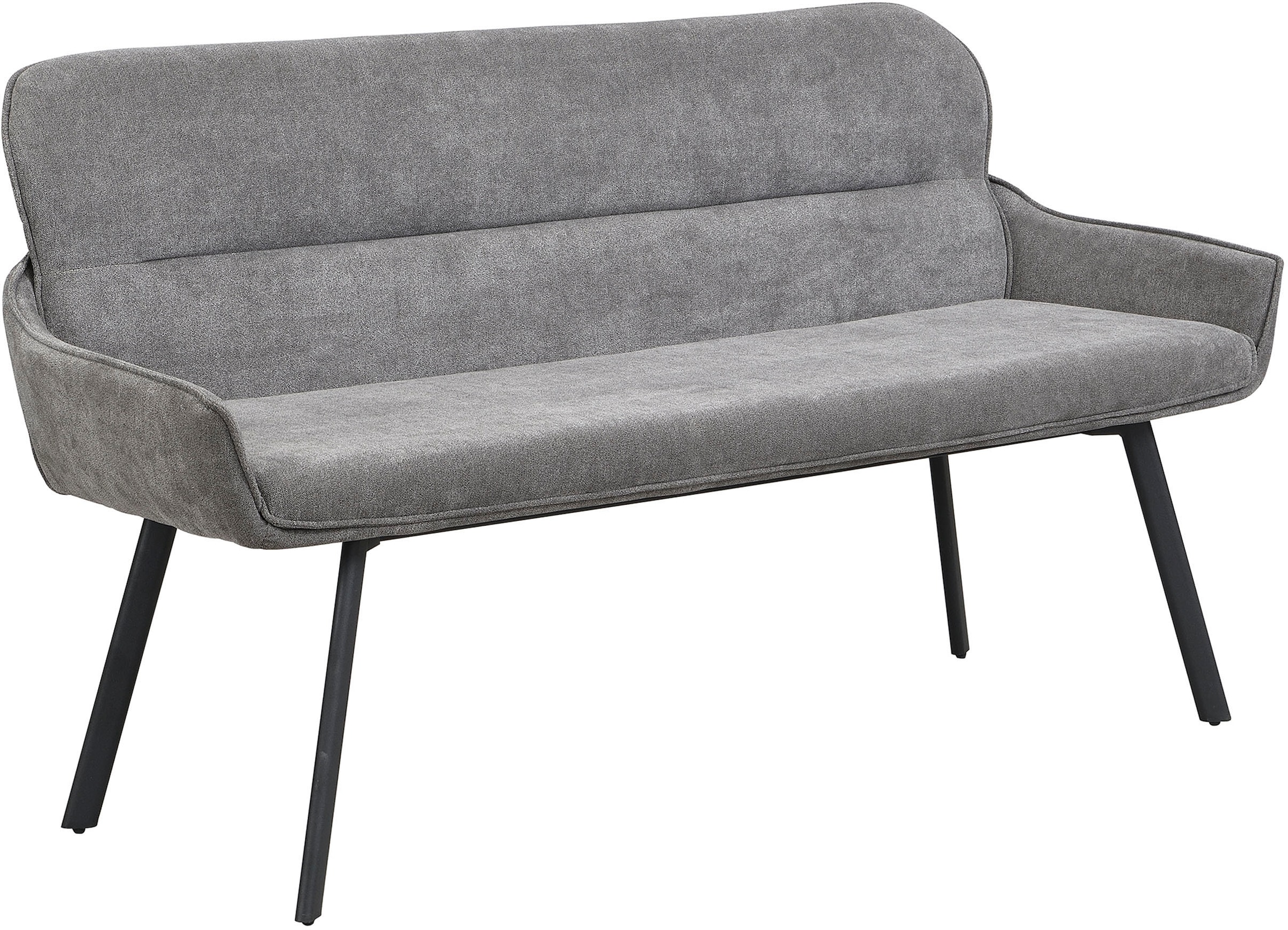 byLIVING Sitzbank »Rico« 1 Stk. tlg. gemütliche Esszimmerbank in 140 oder 160cm, hochwertiger Stoffbezug