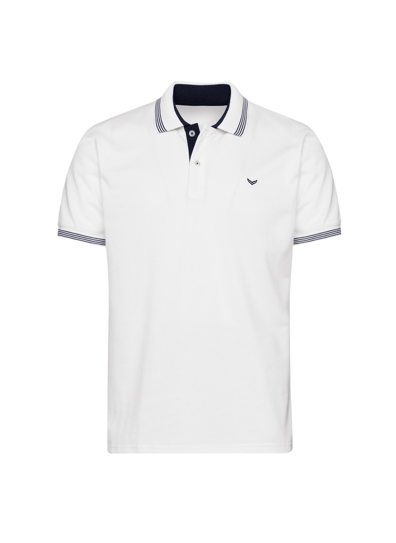 Trigema Poloshirt »TRIGEMA Poloshirt mit kontrastfarbigen Akzenten«, (1 tlg.)