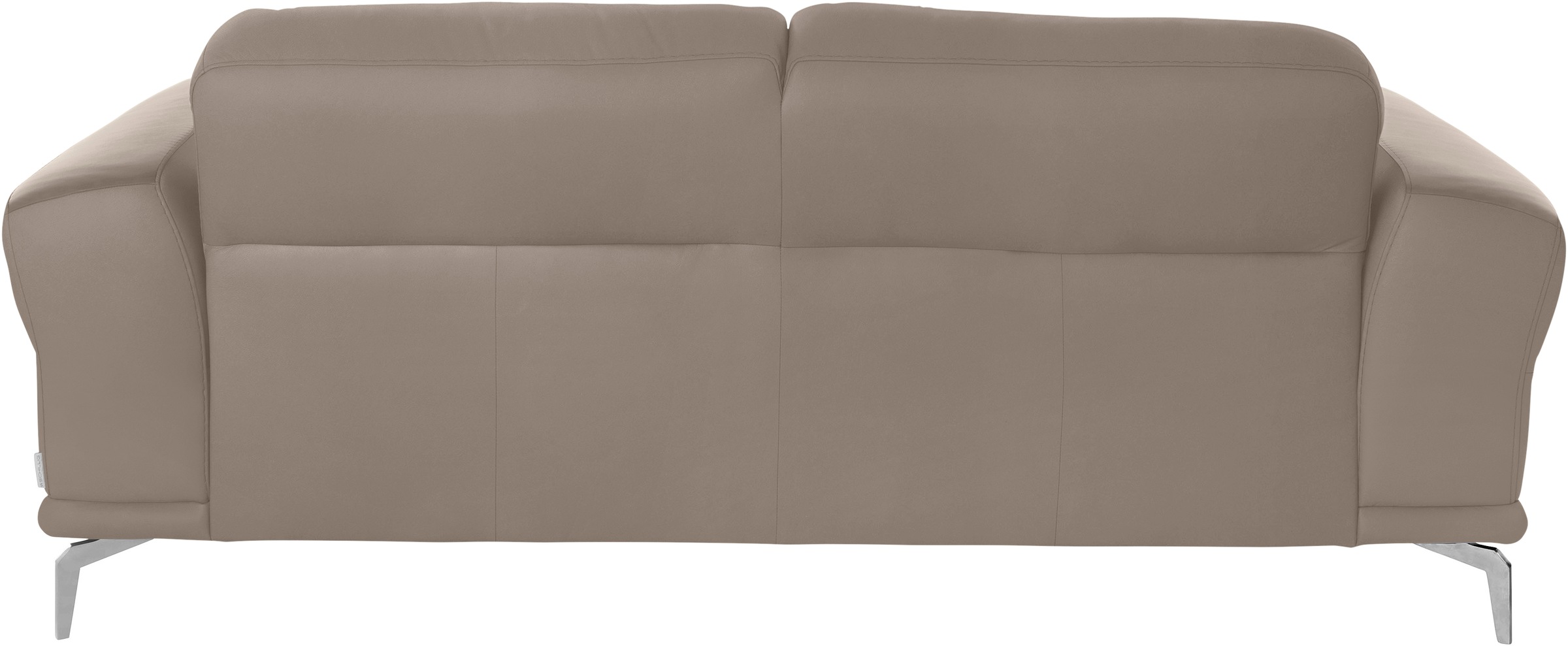 W.SCHILLIG 2-Sitzer »montanaa«, mit Metallfüßen in Chrom glänzend, Breite 192 cm